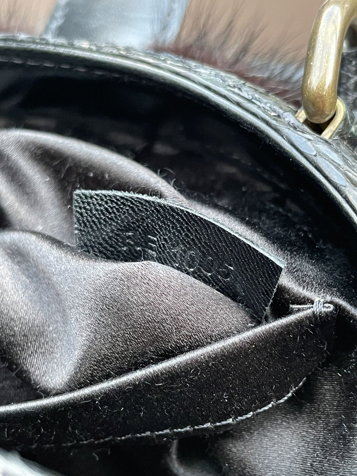 Louis Vuitton LV Marc Jacobs 2005 Limited Edition Chiffon Mink Demi Lune Size ONE SIZE - 3 Thumbnail