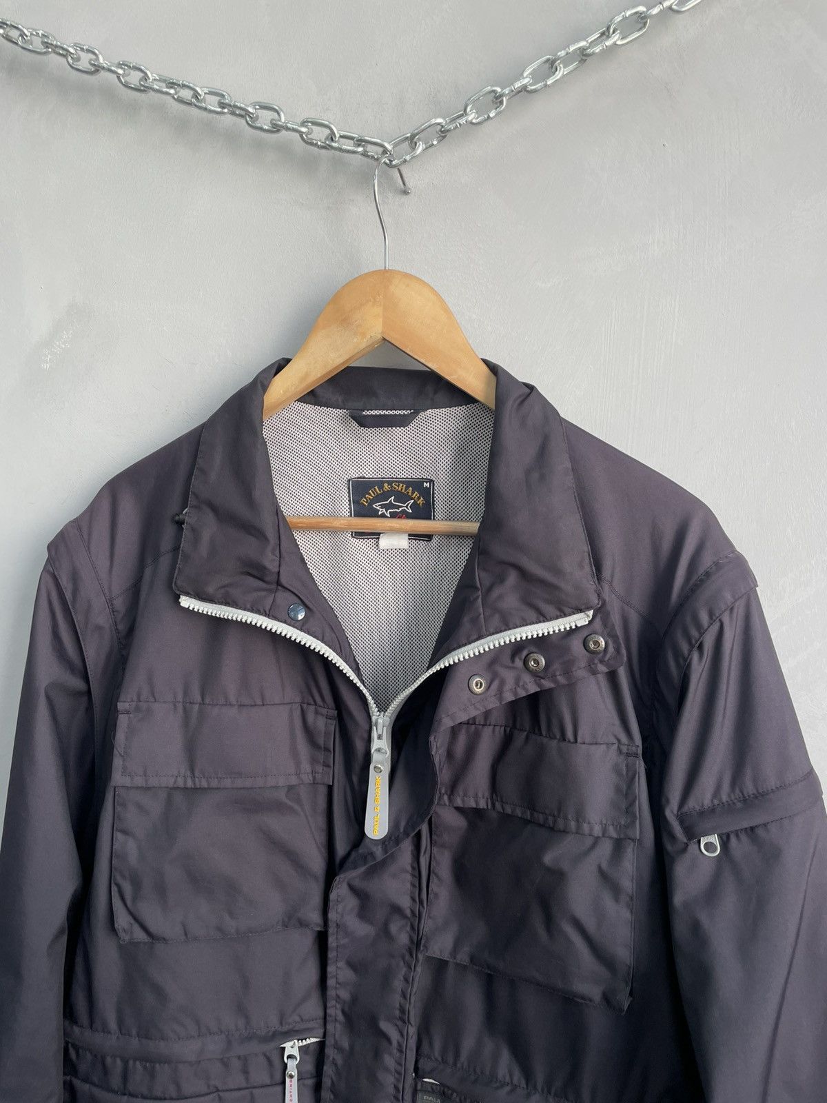 Paul & Shark Luxury casual Paul shark casual nylon transformer jacket Size US M / EU 48-50 / 2 - 6 Thumbnail
