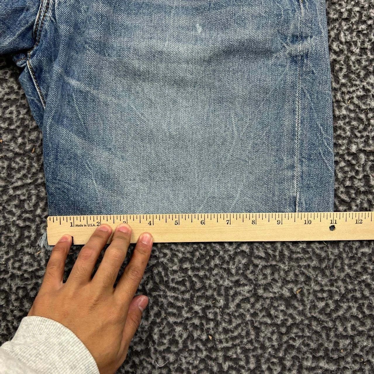 Polo Ralph Lauren Polo Ralph Lauren Jeans 34 Denim Faded Pockets Cut Off Size 34" / US 12 / IT 48 - 3 Thumbnail