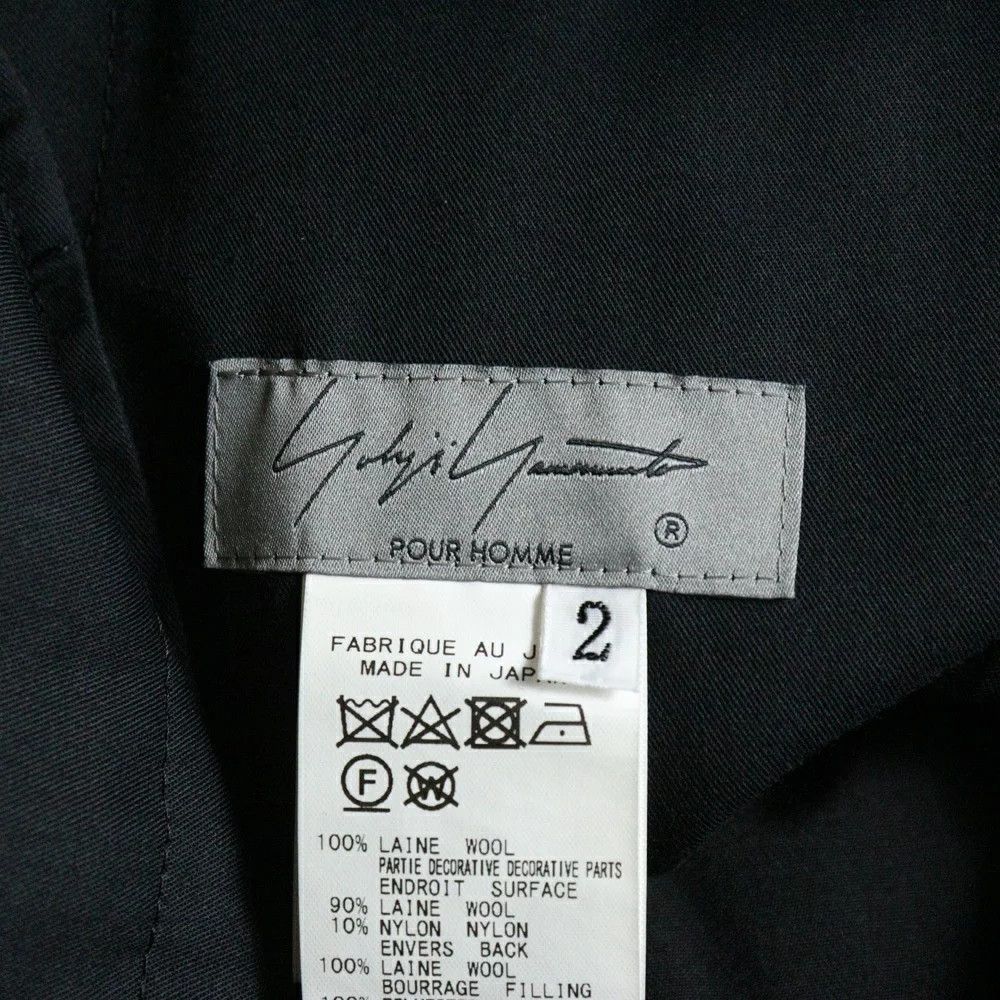 Yohji Yamamoto YOHJI YAMAMOTO POUR HOMME/ 22SS × PATCH TACK PANTS Size US 34 / EU 50 - 7 Thumbnail