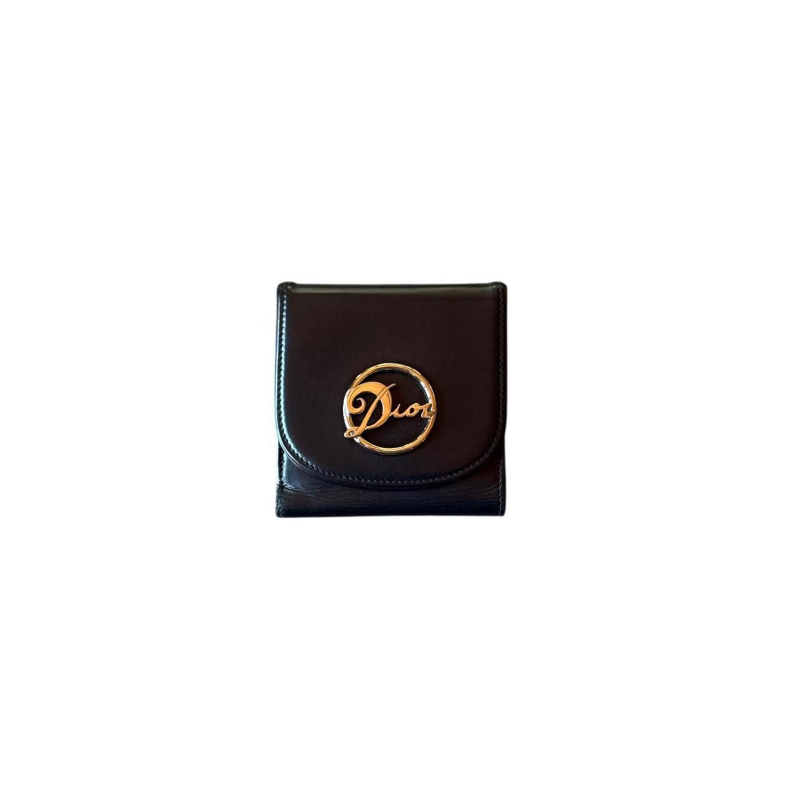 Christian Dior Monsieur christian dior 2000s black wallet Size ONE SIZE - 1 Thumbnail