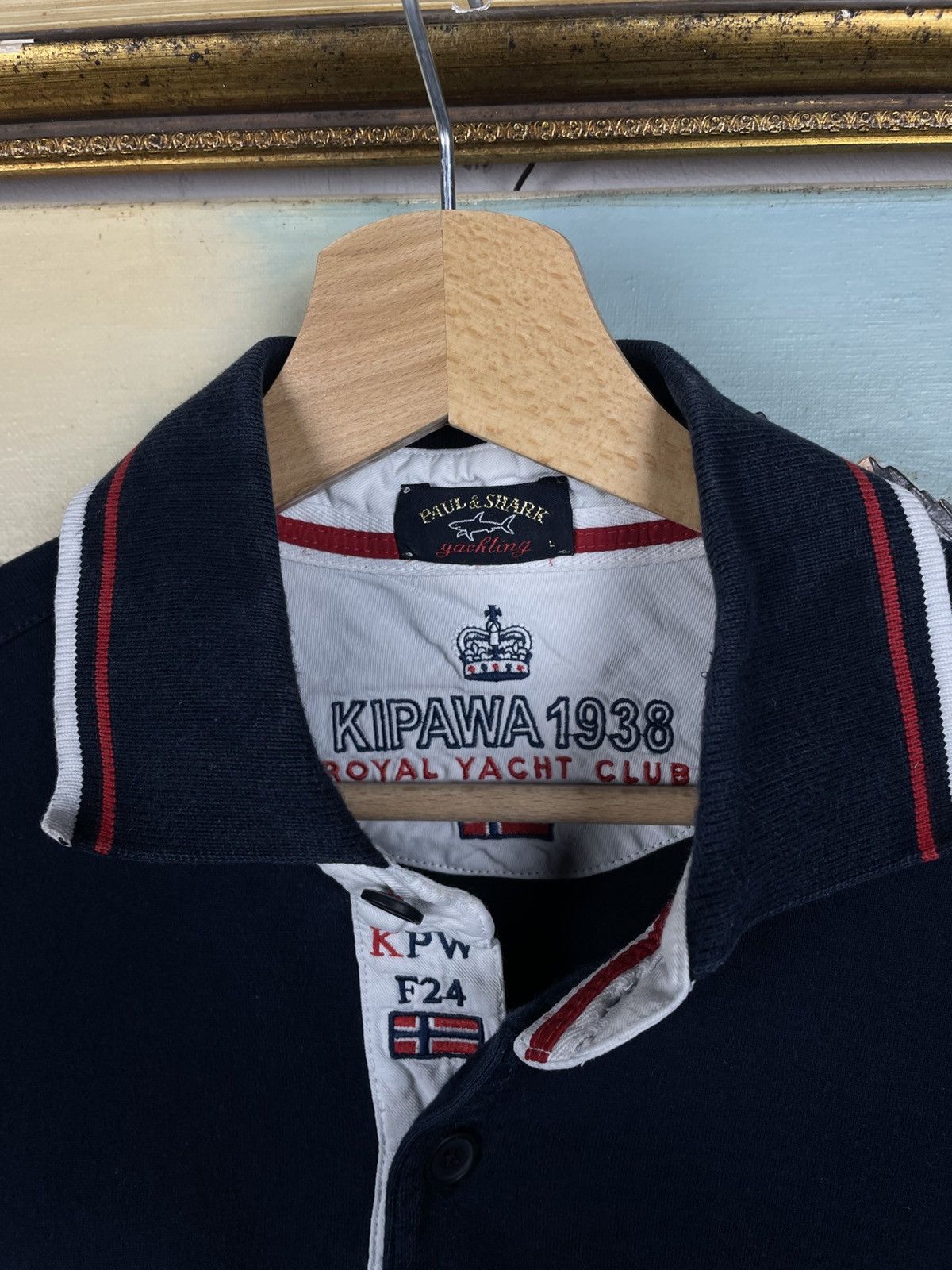 Paul & Shark Paul&Shark Polo Longsleeve Vintage Luxury Old Money Designer Size US L / EU 52-54 / 3 - 7 Thumbnail