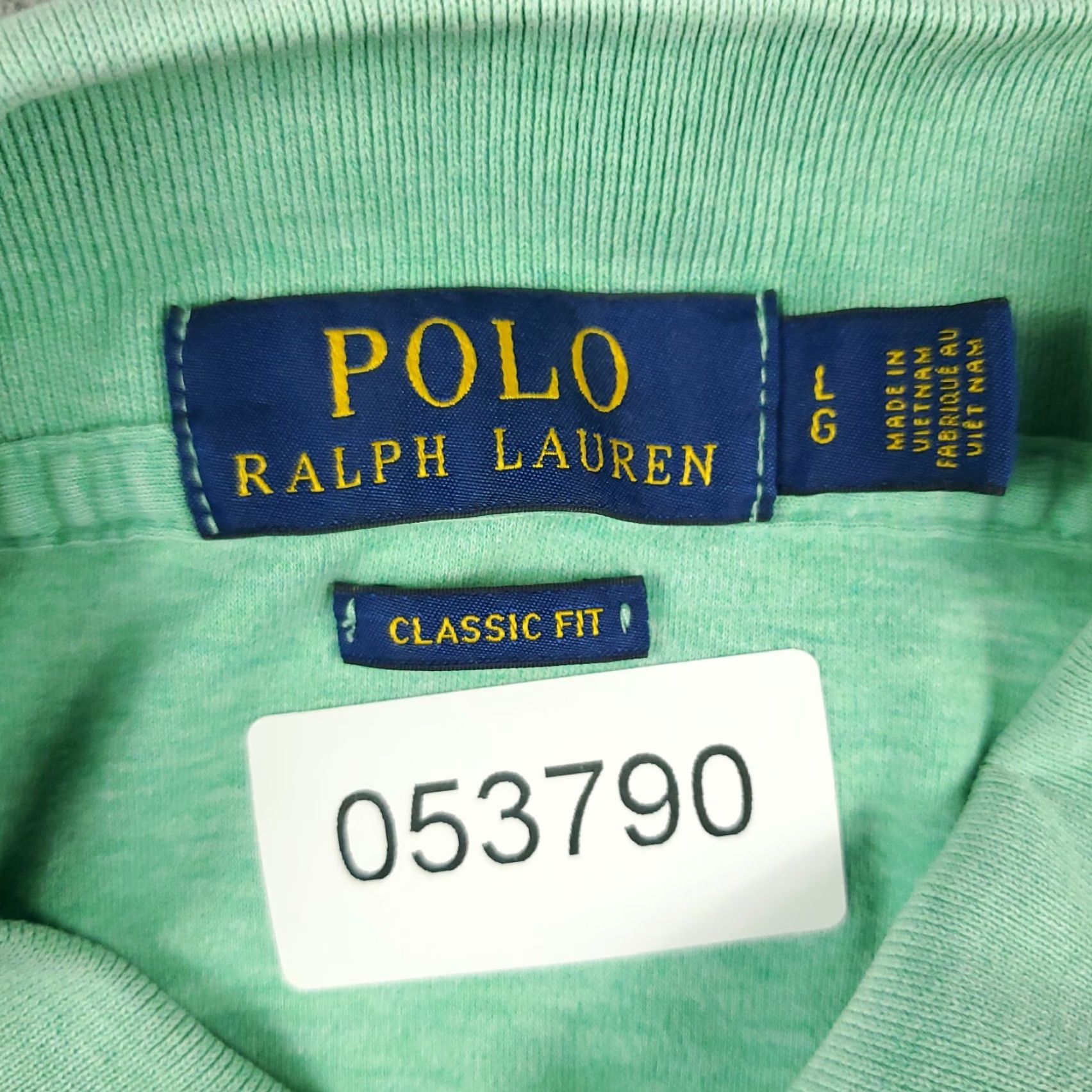 Ralph Lauren Ralph Lauren Polo Shirt Mens Large Green Casual Short Sleeve Cotton Classic Preppy Size US L / EU 52-54 / 3 - 8 Thumbnail