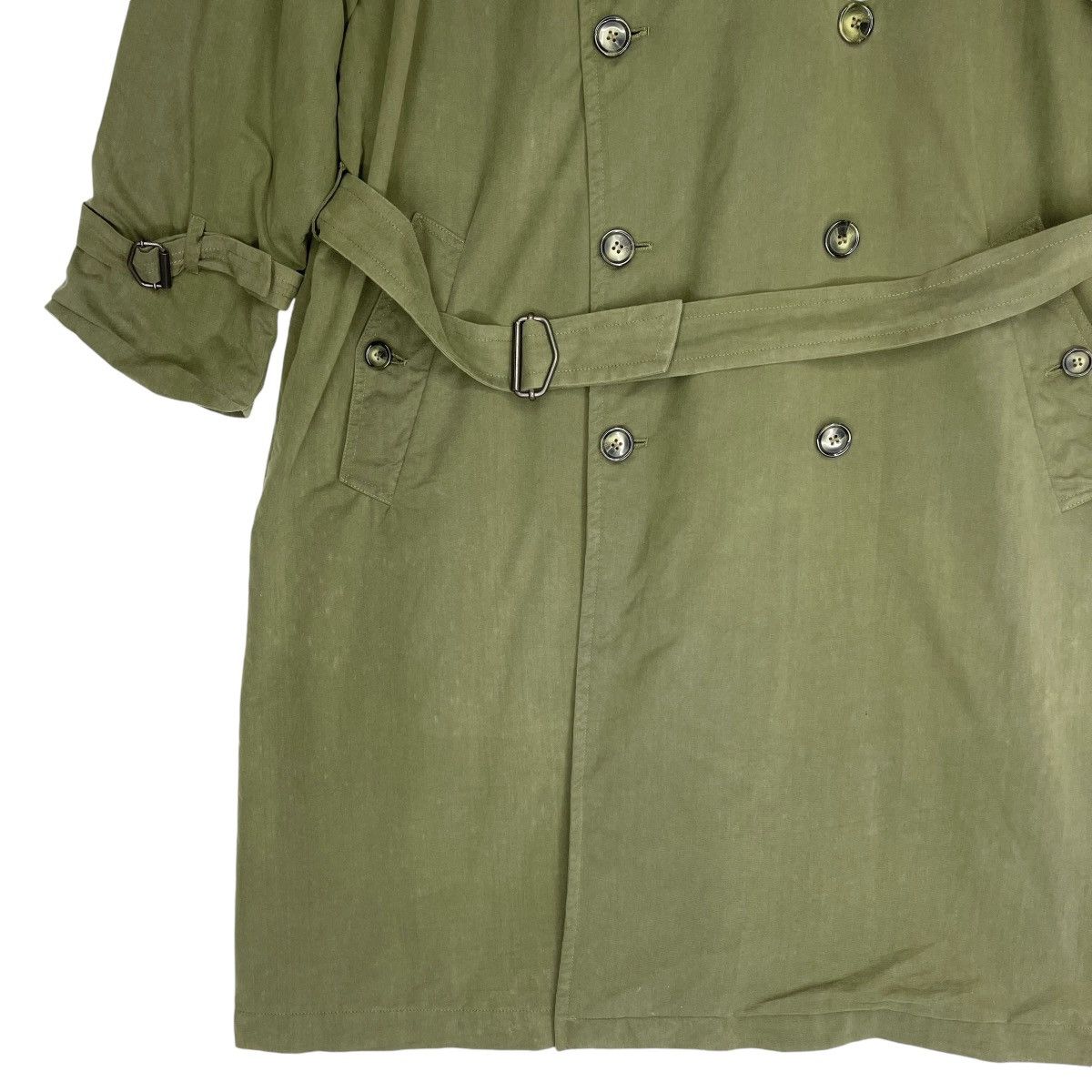 Vintage Vintage Varie Trench Coat Green Made In Italy Size US XL / EU 56 / 4 - 5 Thumbnail