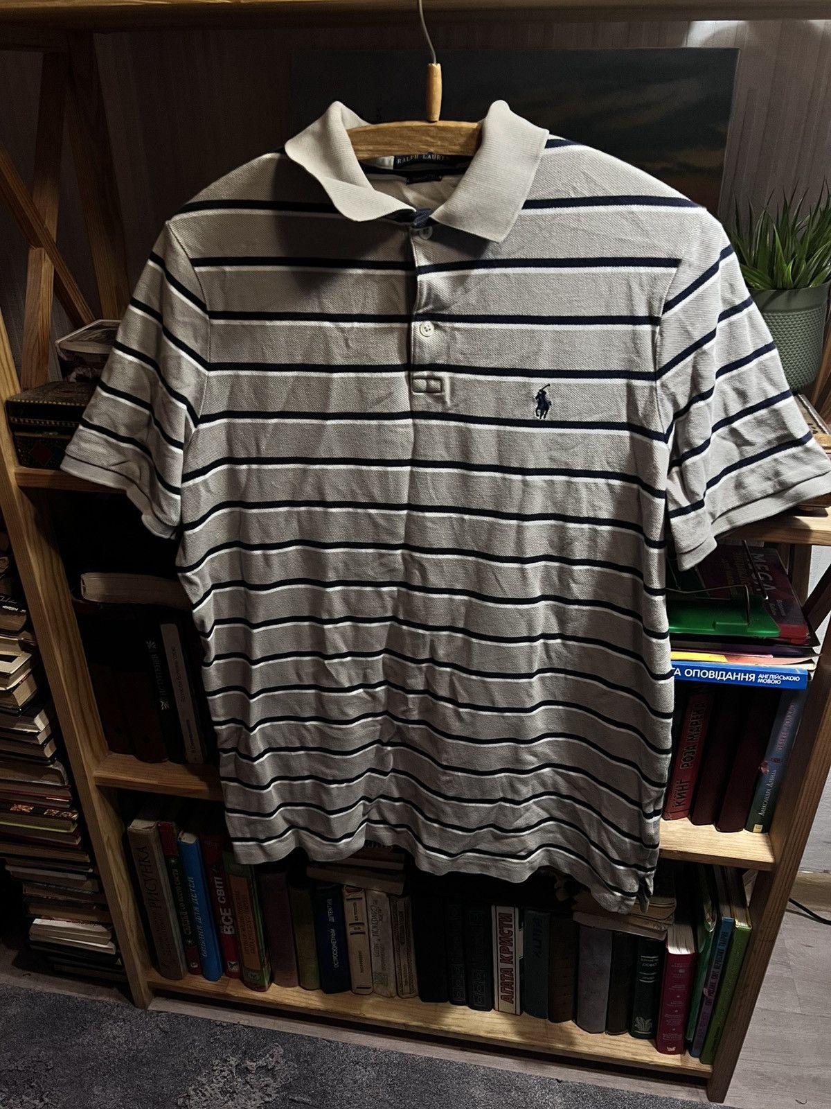 Vintage Ralph Lauren Y2K Polo – Avant-Garde Archive Slim Fit Drip 90 Size US M / EU 48-50 / 2 - 2 Thumbnail
