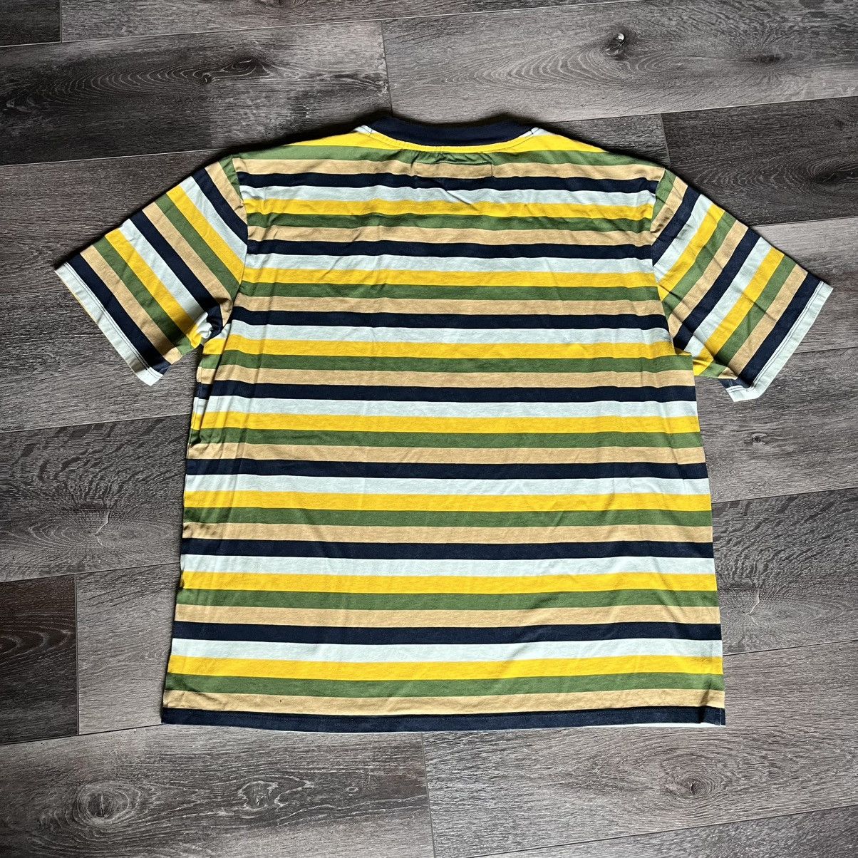 Guess Vintage Guess Originals USA Embroidered Logo Stripe T Shirt Size US M / EU 48-50 / 2 - 2 Thumbnail