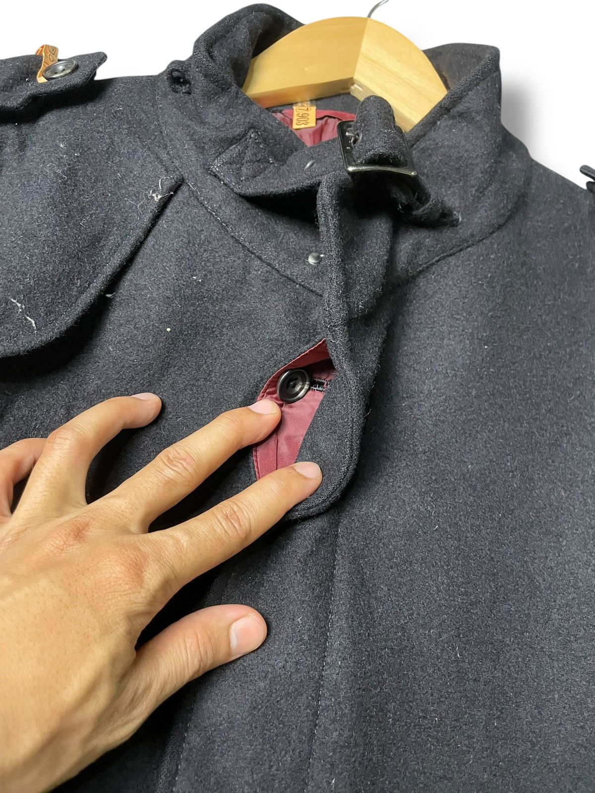 Japanese Brand × Vintage Vintage PERSON’s For Men Long Wool Coat (75) Size US M / EU 48-50 / 2 - 8 Thumbnail