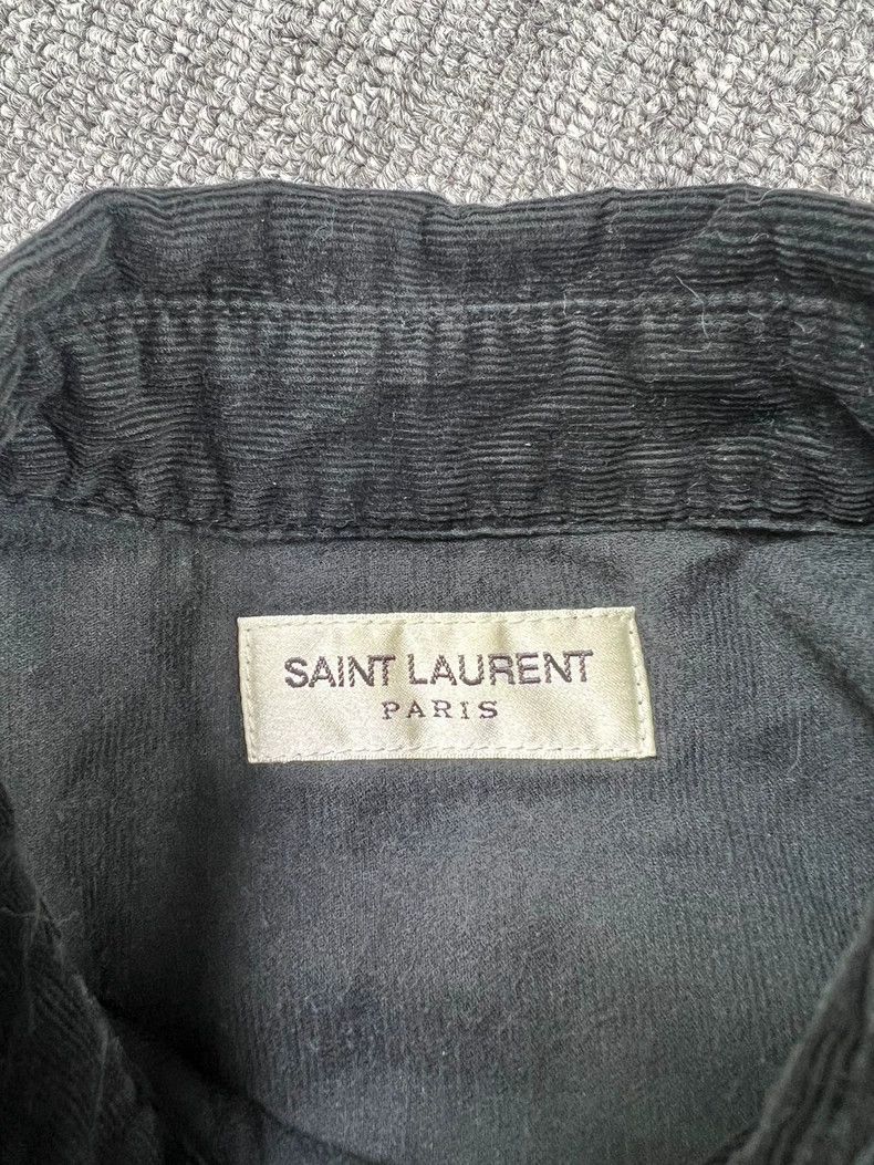 Yves Saint Laurent Saint Laurent 17 FW corduroy shirt 2502-Nextarrow Size US M / EU 48-50 / 2 - 3 Thumbnail