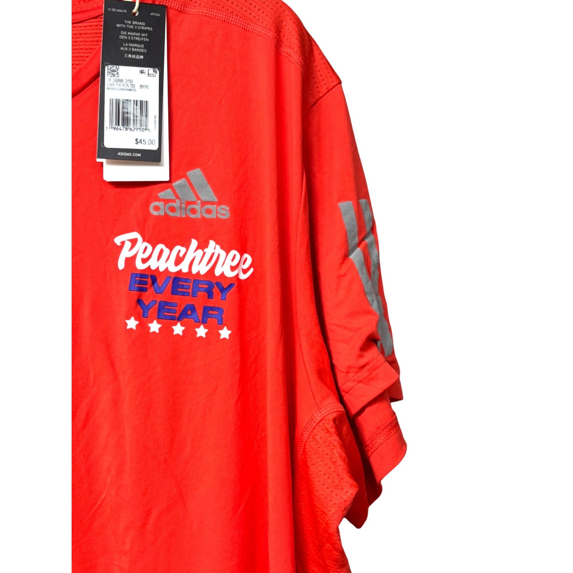 Adidas Adidas Own the Run Men’s Special Even Jersey, Bright Red, XX Size US XXL / EU 58 / 5 - 3 Thumbnail