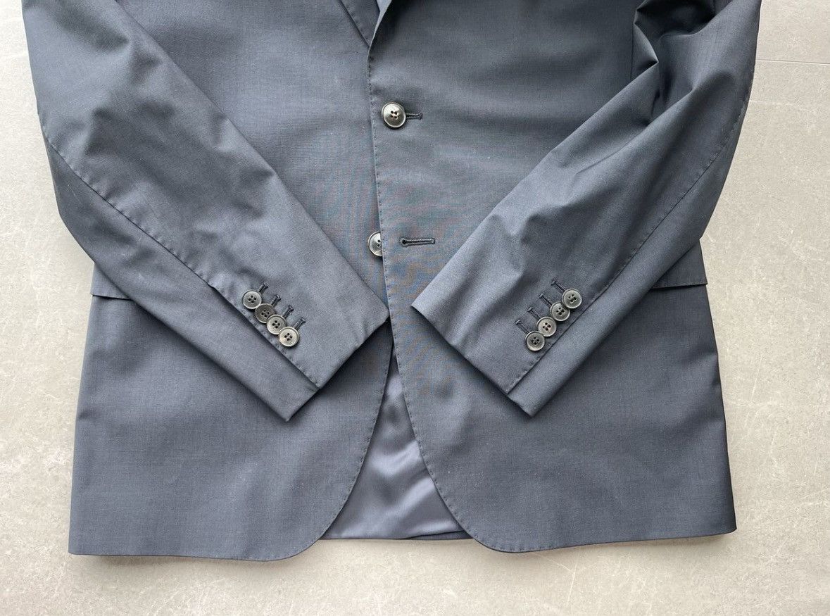 Valentino Valentino France Made in ITALY Men Tailor Fit Dark Navy Suit Size 44S - 4 Thumbnail