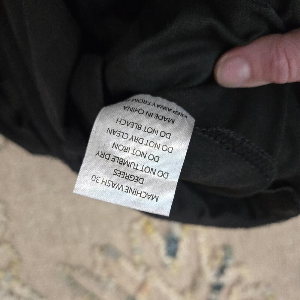 Other Black High-Waisted Leggings Size 28" / US 6 / IT 42 - 6 Thumbnail