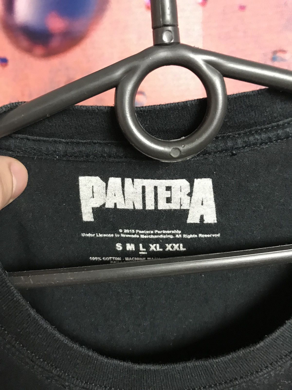 Band Tees × Vintage Vintage Pantera band rock tee Size US L / EU 52-54 / 3 - 4 Thumbnail