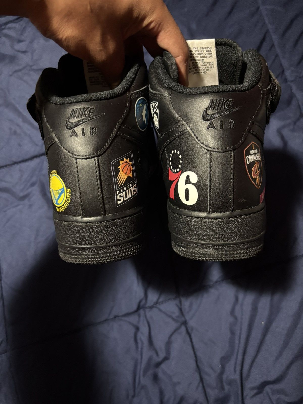 Supreme Supreme x Nba x Airforce 1 Mids Size US 9.5 / EU 42-43 - 4 Thumbnail