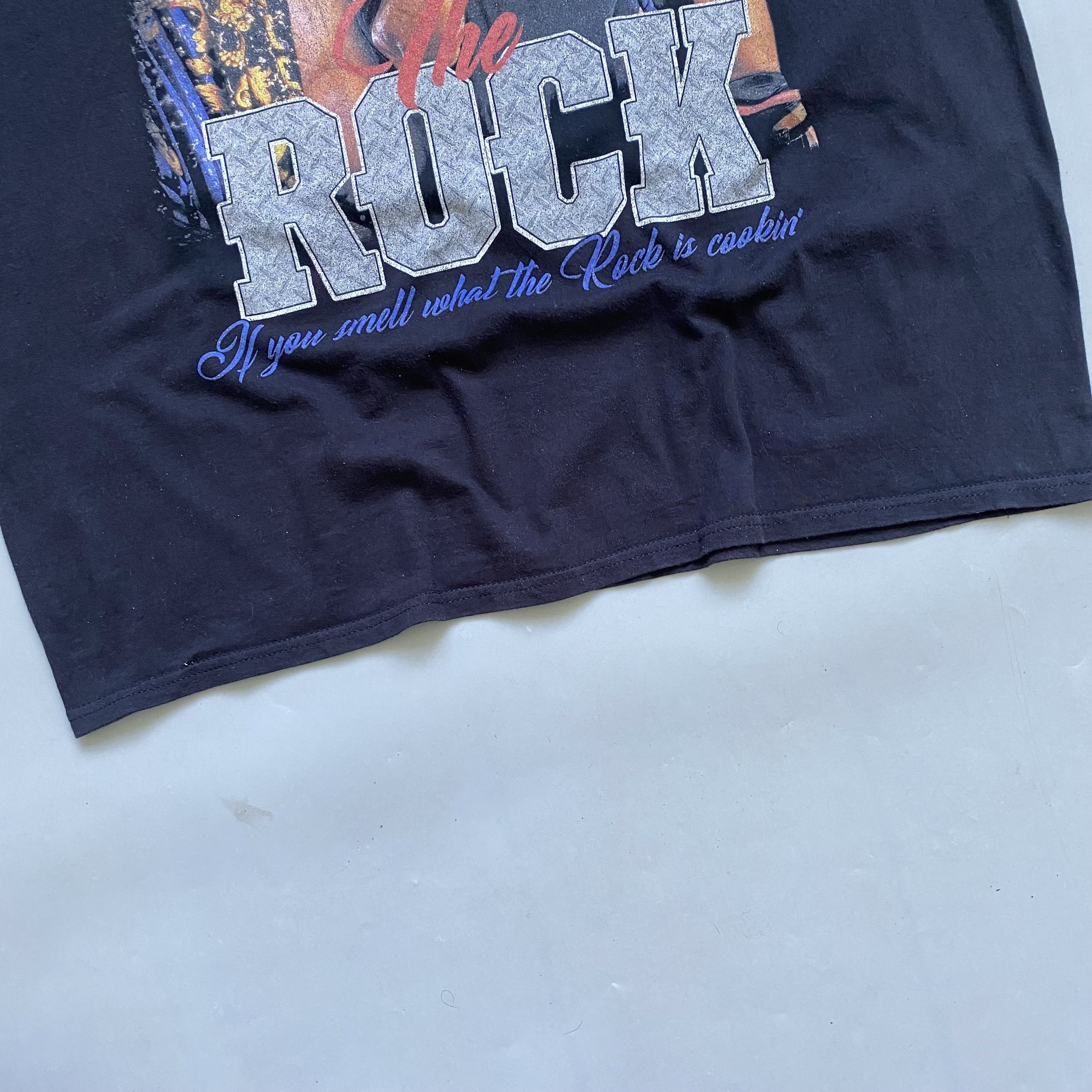 WWE WWE The ROCK promo tee Vintage style WWF CM punk Size US L / EU 52-54 / 3 - 2 Thumbnail