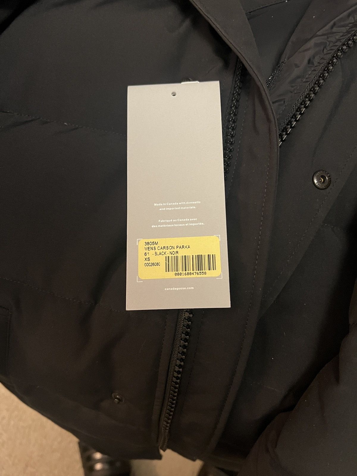 Canada Goose Canada Goose Men’s Carson Parka Size US XS / EU 42 / 0 - 2 Thumbnail