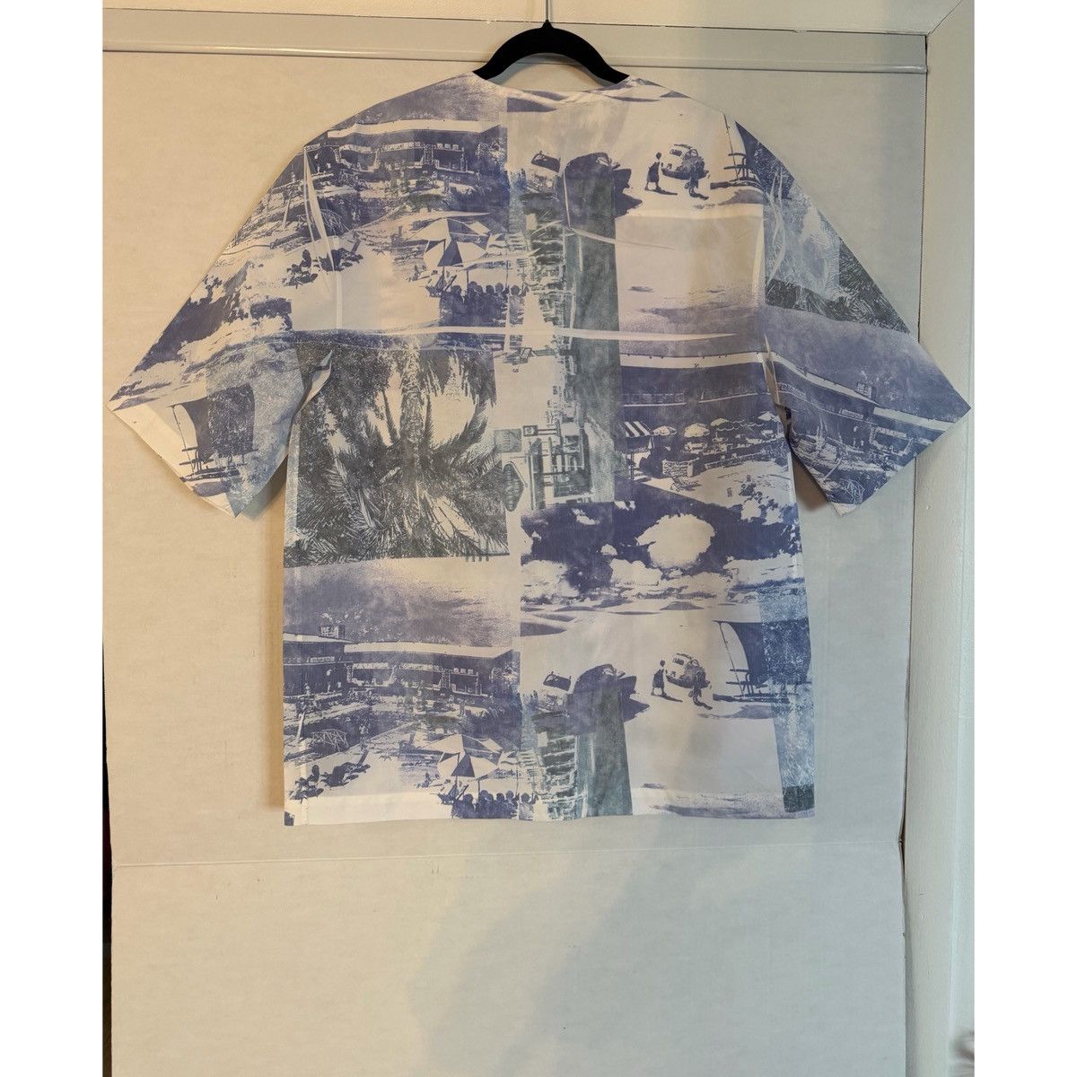 3.1 Phillip Lim 3.1 PHILLIP LIM BOXY POSTCARD PRINT WOVEN TOP Size US M / EU 48-50 / 2 - 4 Thumbnail