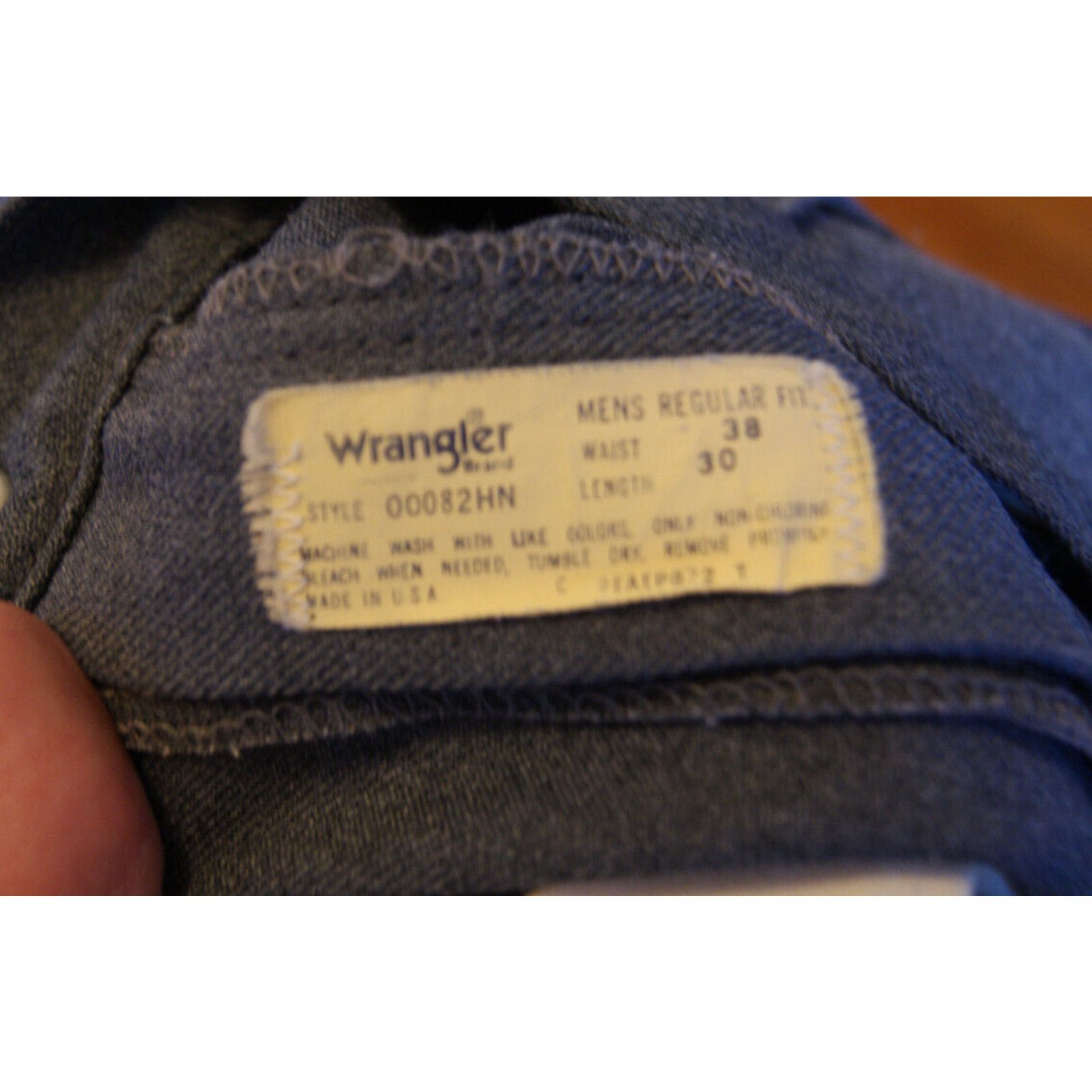 Wrangler Wrangler Western Rancher Pants 38x30 Vintage USA Mens Slacks Size US 38 / EU 54 - 7 Thumbnail
