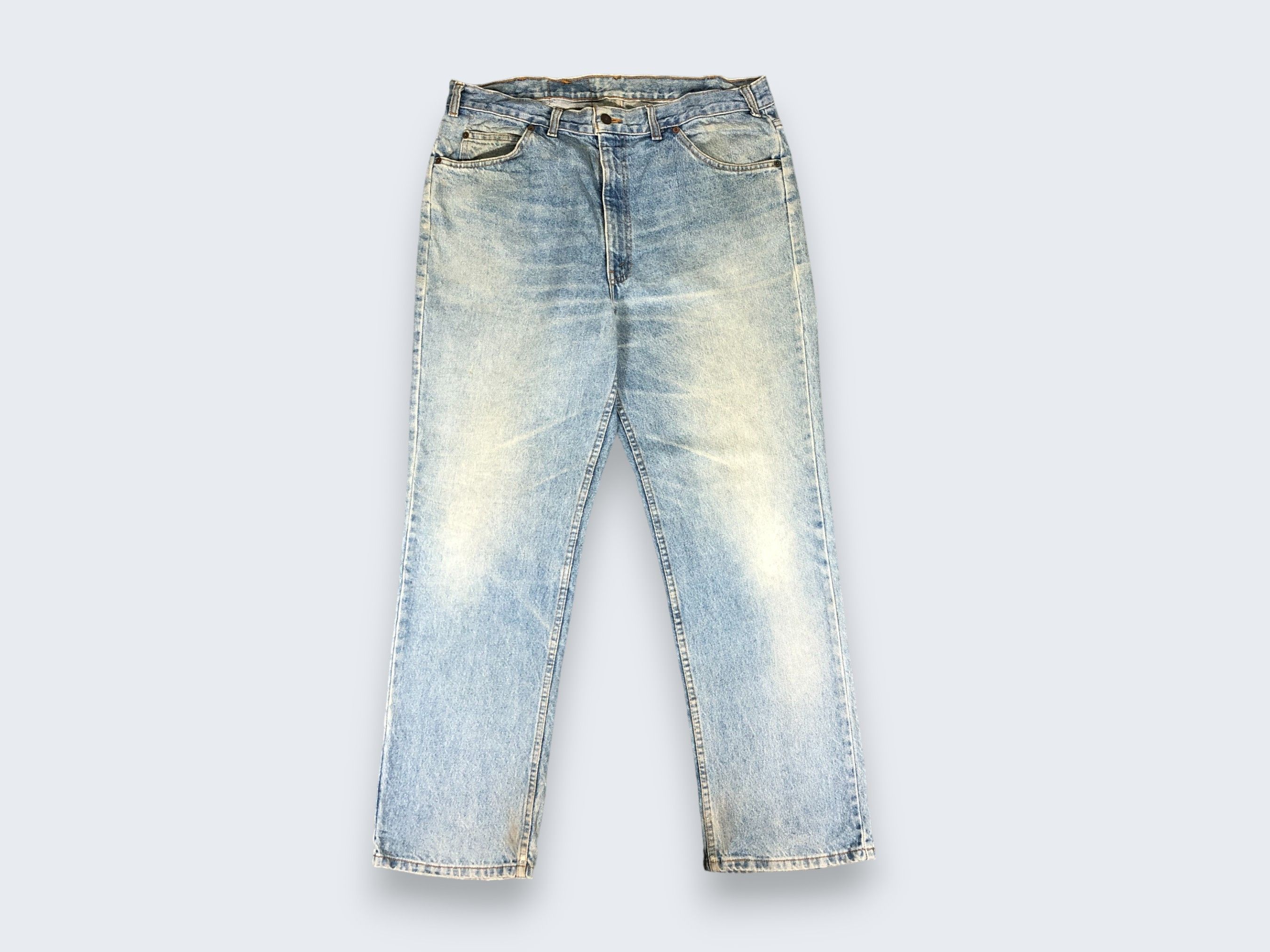 Levi's × Vintage 90s Vintage Levis Jeans Orange Tab L1019 Size US 38 / EU 54 - 1 Thumbnail