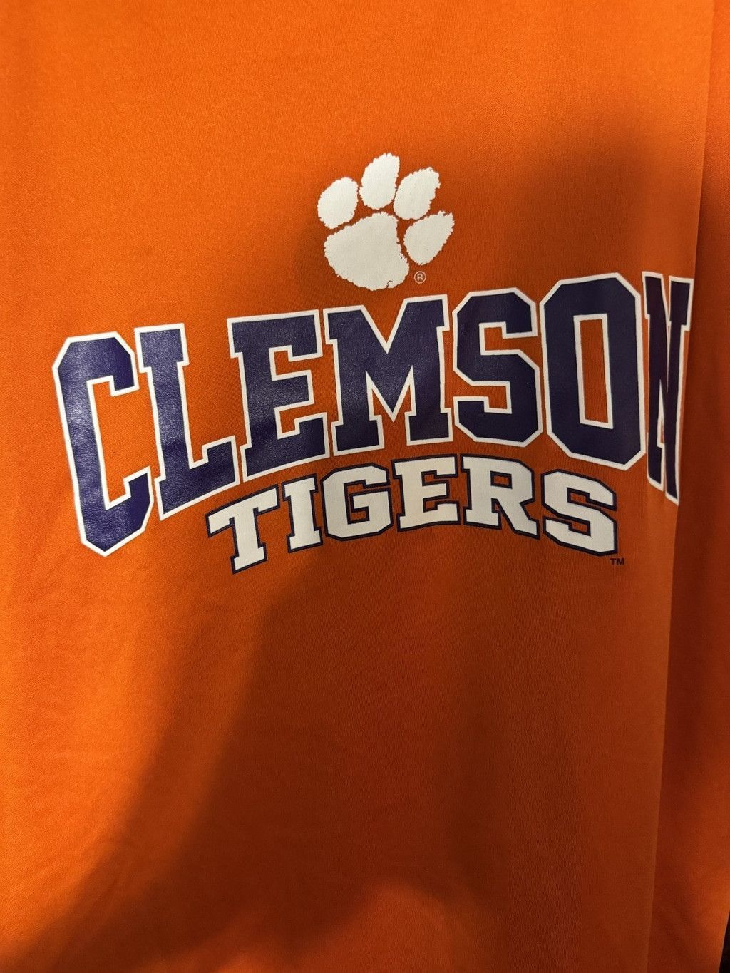 Russell Athletic Clemson Tigers Russell Athletic T-shirt Men Sz XL (?) Orange Size US XL / EU 56 / 4 - 4 Thumbnail