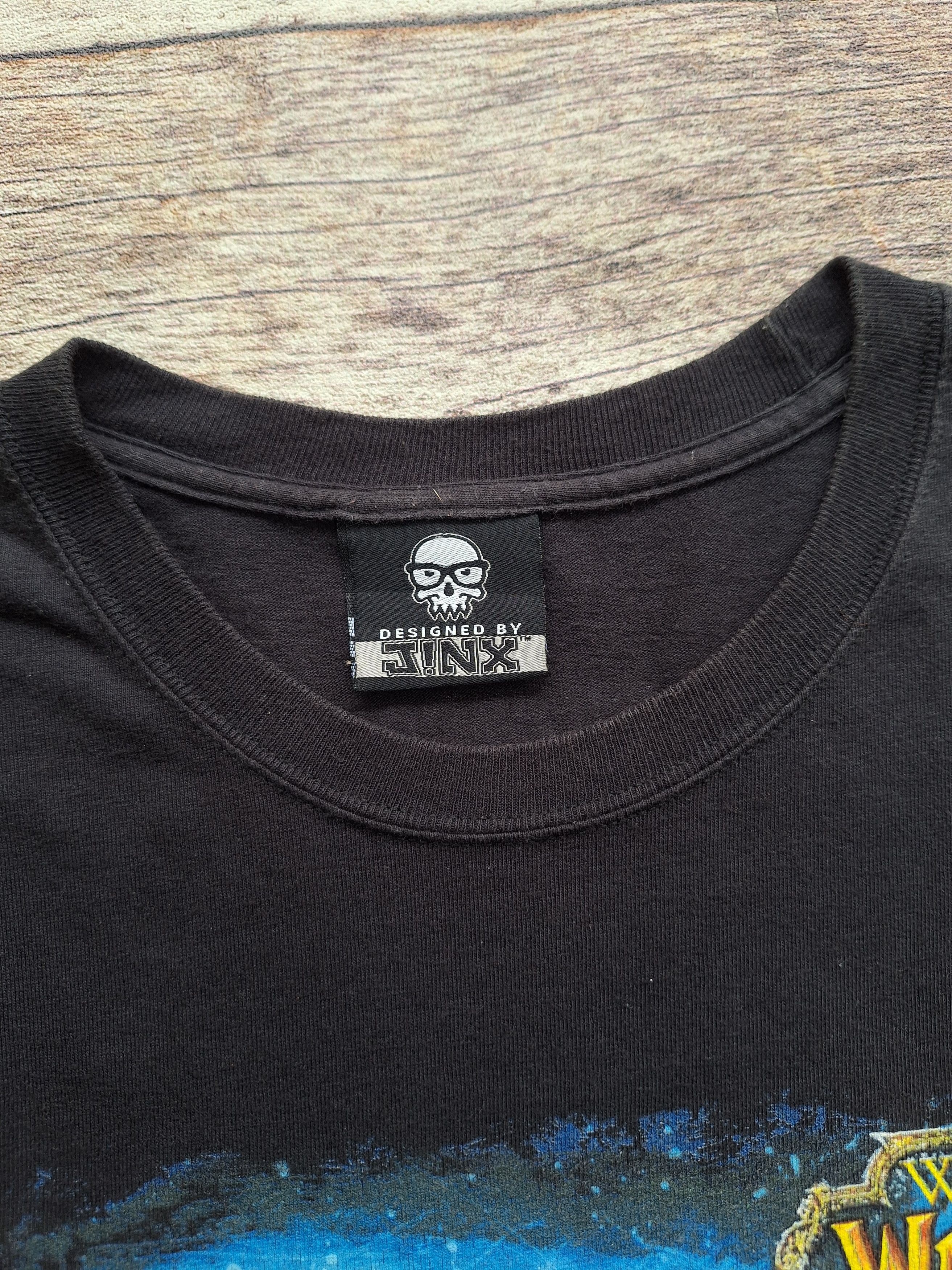 Vintage Vintage World of Warcraft Wrath of the Lich King game 2008 Size US XL / EU 56 / 4 - 4 Thumbnail