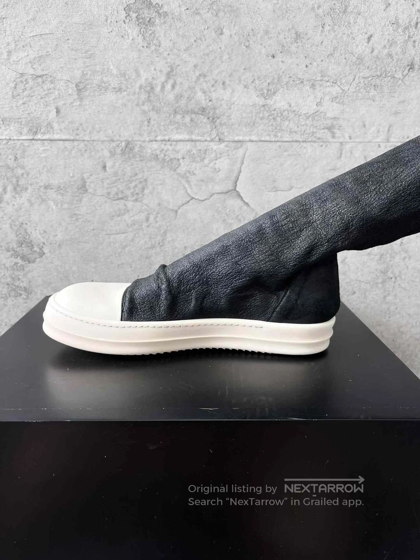 Rick Owens Rick Owens 17FW Lambskin Tall Boots. Size US 8.5 / EU 41-42 - 5 Thumbnail