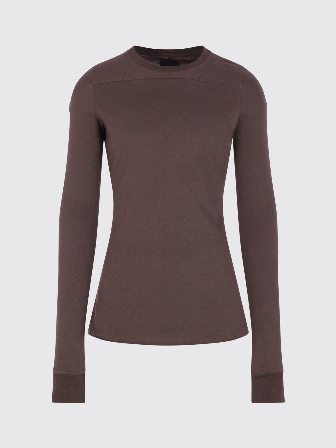 Moncler Moncler T-Shirt Woman Brown Size S / US 4 / IT 40 - 1 Preview