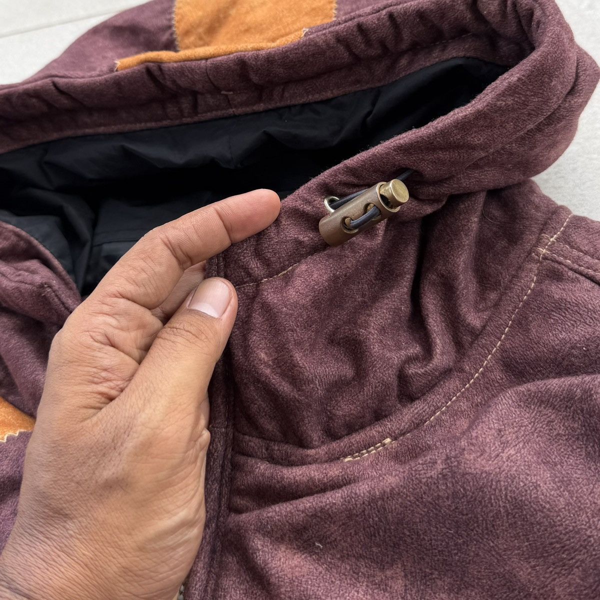 Pelle Pelle VTG Pelle Pelle Patchwork With A Y2K Baggy Fit/Cargo Pockets Size US XXL / EU 58 / 5 - 10 Thumbnail