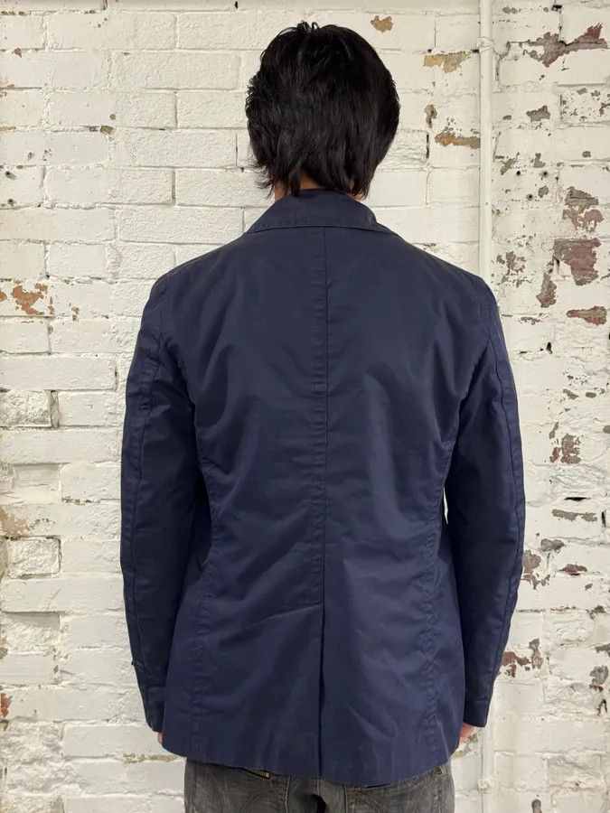 Gucci AW2014 Gucci Navy Cotton Double-Breasted Caban Jacket Size US M / EU 48-50 / 2 - 3 Thumbnail