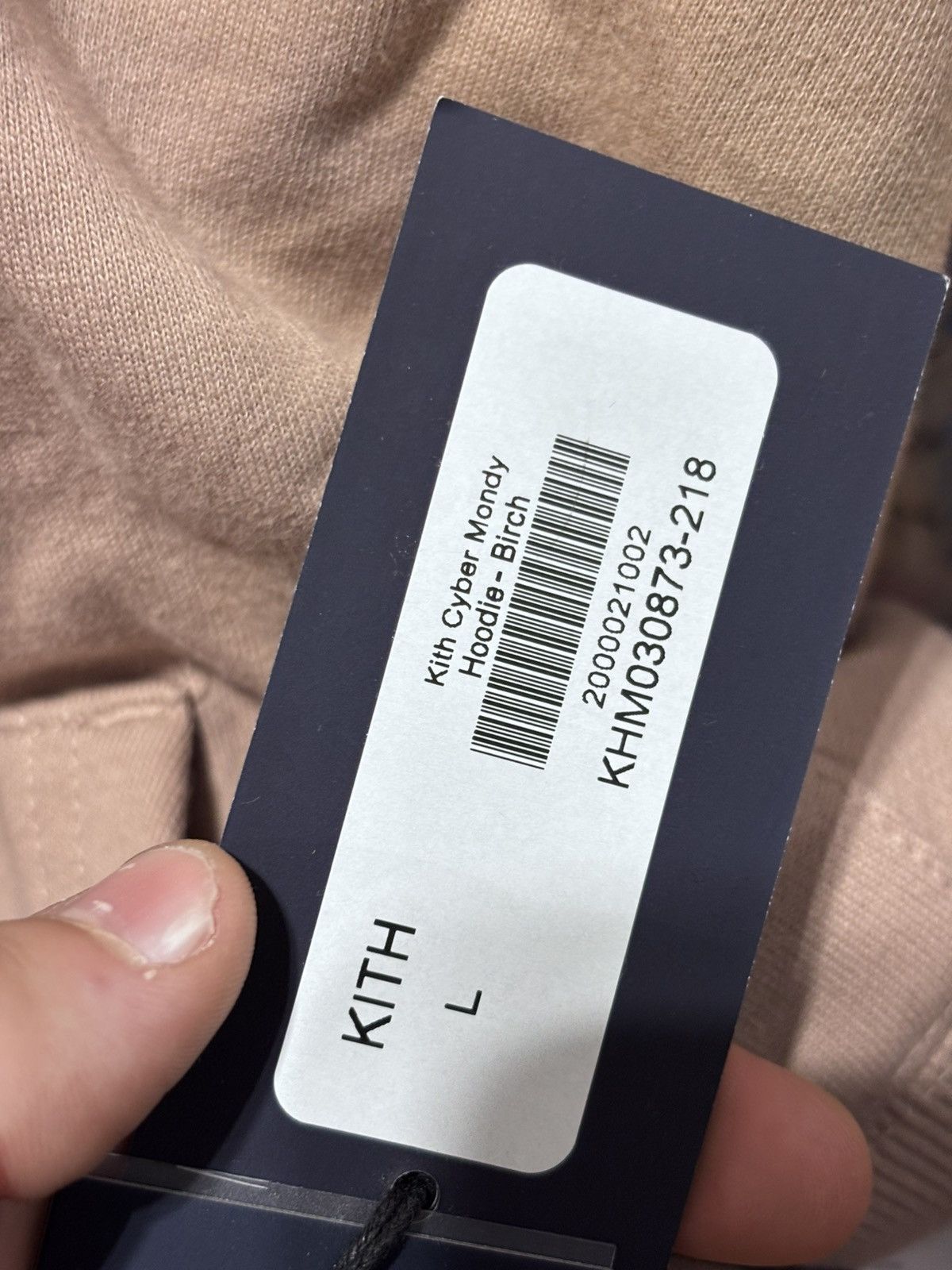 Kith Kith Cyber Mondy Hoodie - Birch Size US L / EU 52-54 / 3 - 12 Thumbnail