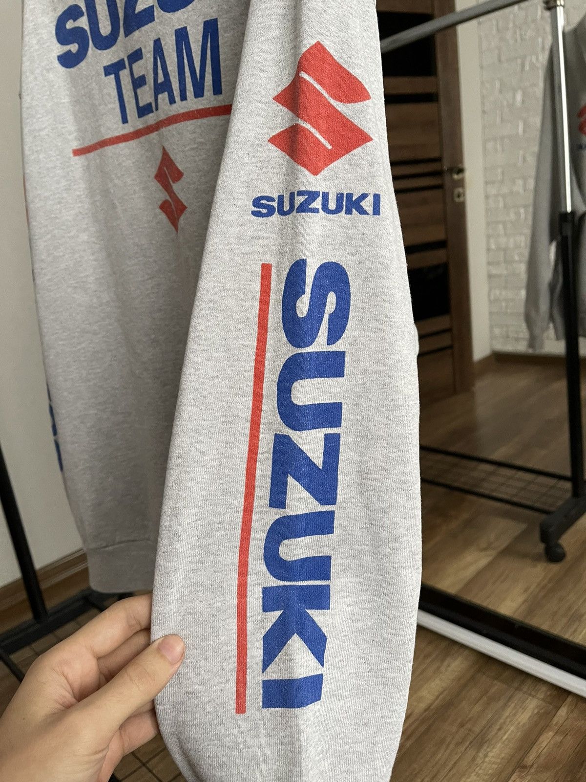 Other Suzuki Team Vintage Racing 1/4 Zip Sweatshirt 90s Size US XXL / EU 58 / 5 - 10 Thumbnail