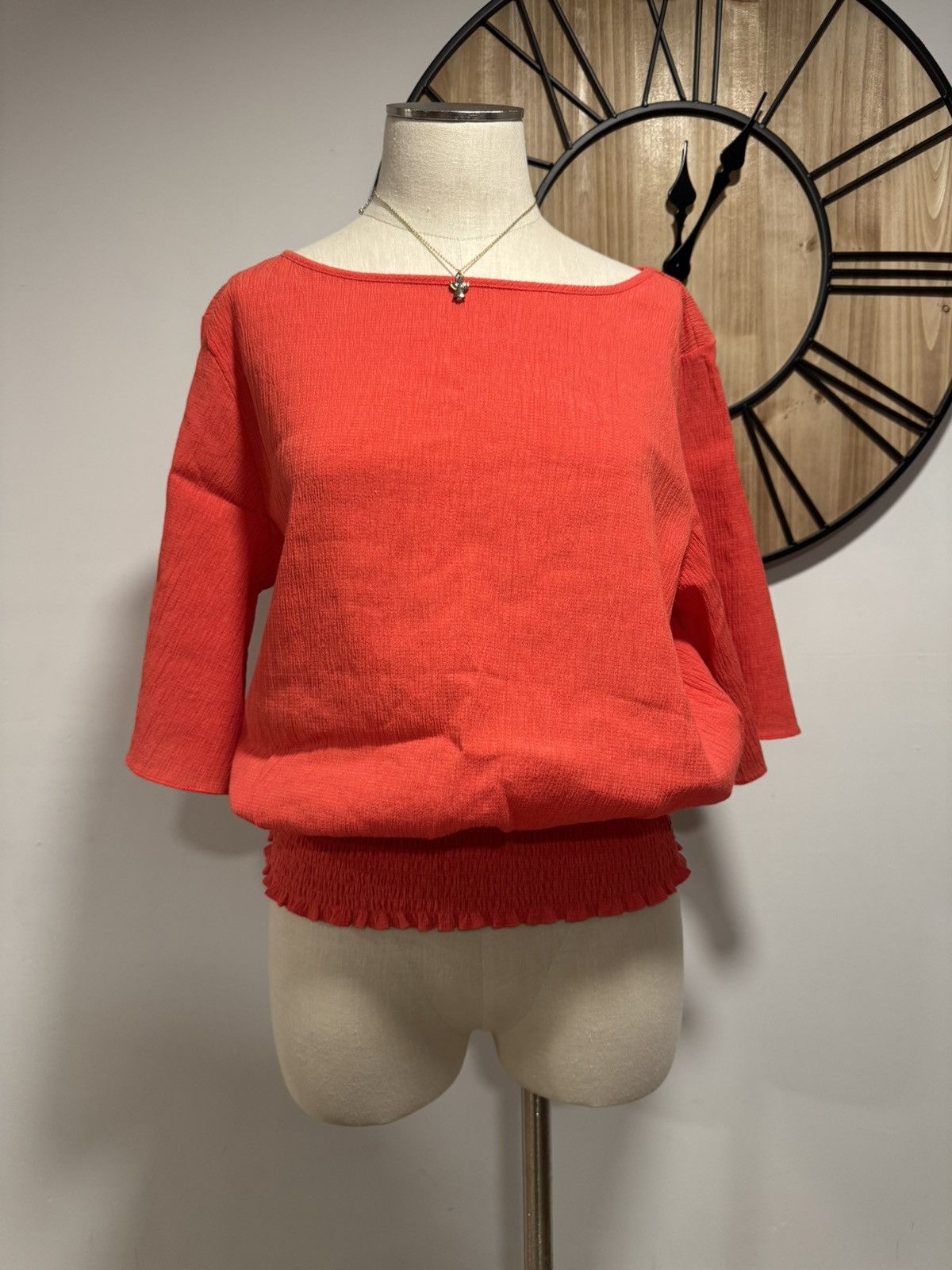 Michael Kors Michael Kors Short Sleeve Shirt Medium Womens Blouse Top Size M / US 6-8 / IT 42-44 - 1 Thumbnail