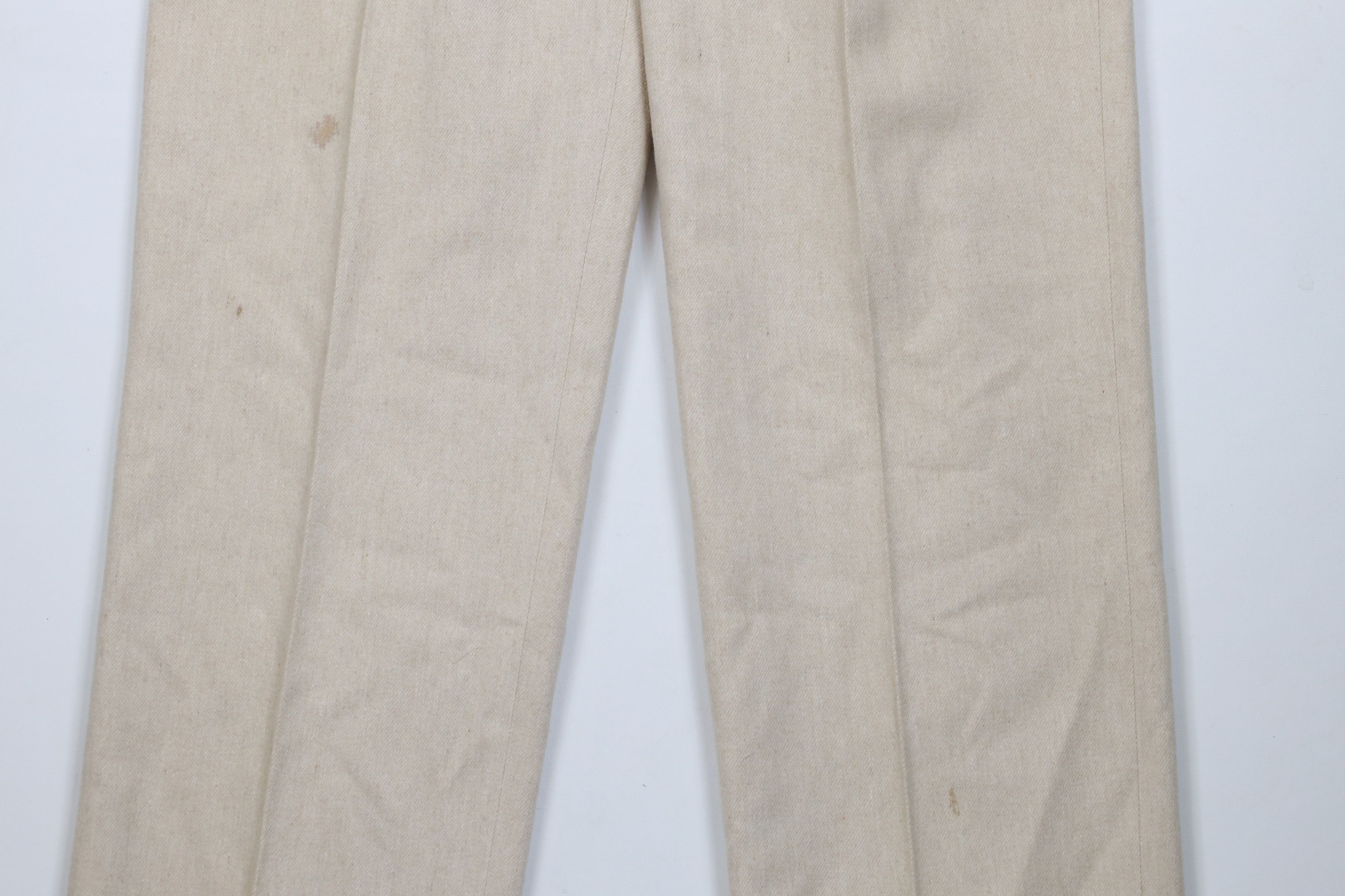 Vintage Vintage 60s Streetwear Wool Tweed Wide Leg Chino Pants USA Size US 34 / EU 50 - 3 Thumbnail