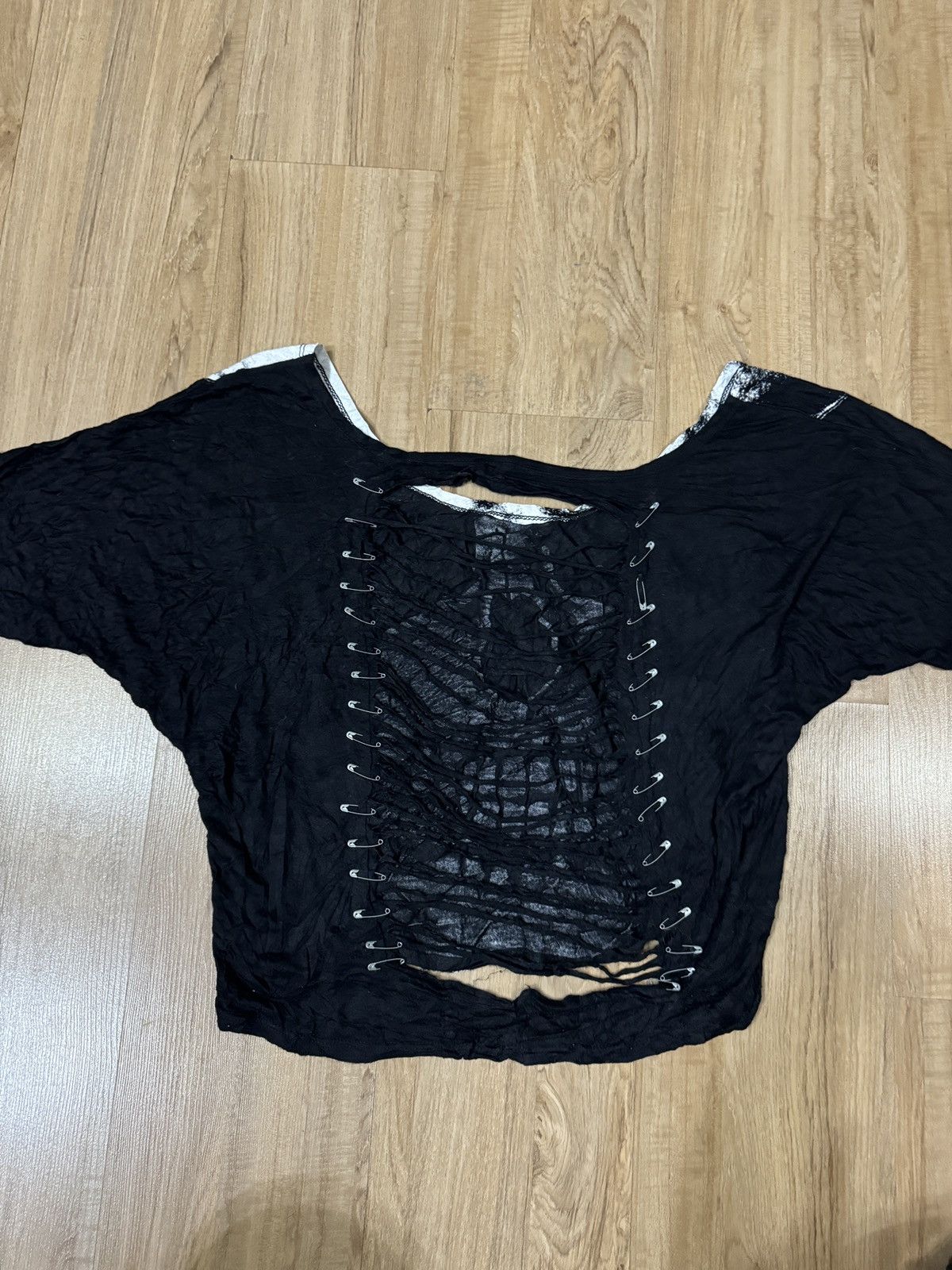 Japanese Brand JAPANESE SEDITIONERIS PUNK TSHIRT Size ONE SIZE - 5 Thumbnail