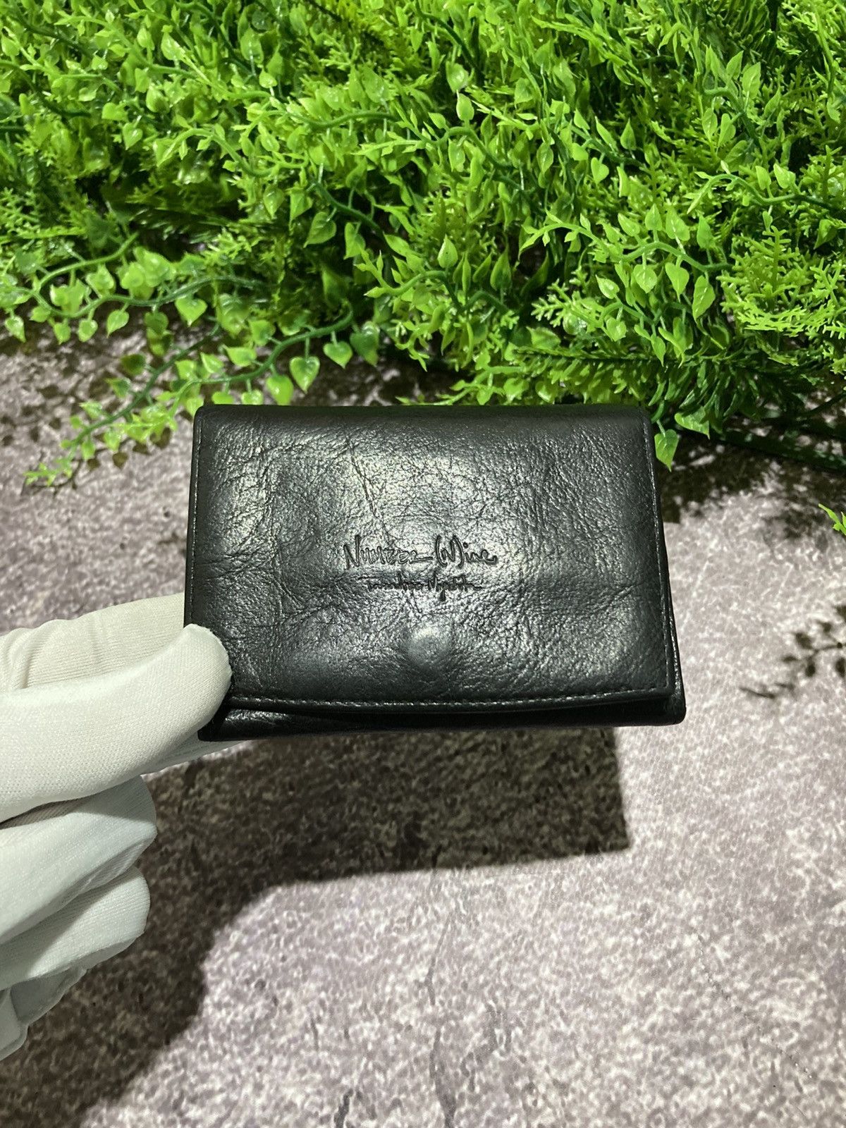 Number (N)ine NUMBER (N)INE Takahiro Miyashita Vintage 3-ld Wallet Leather Size ONE SIZE - 1 Thumbnail