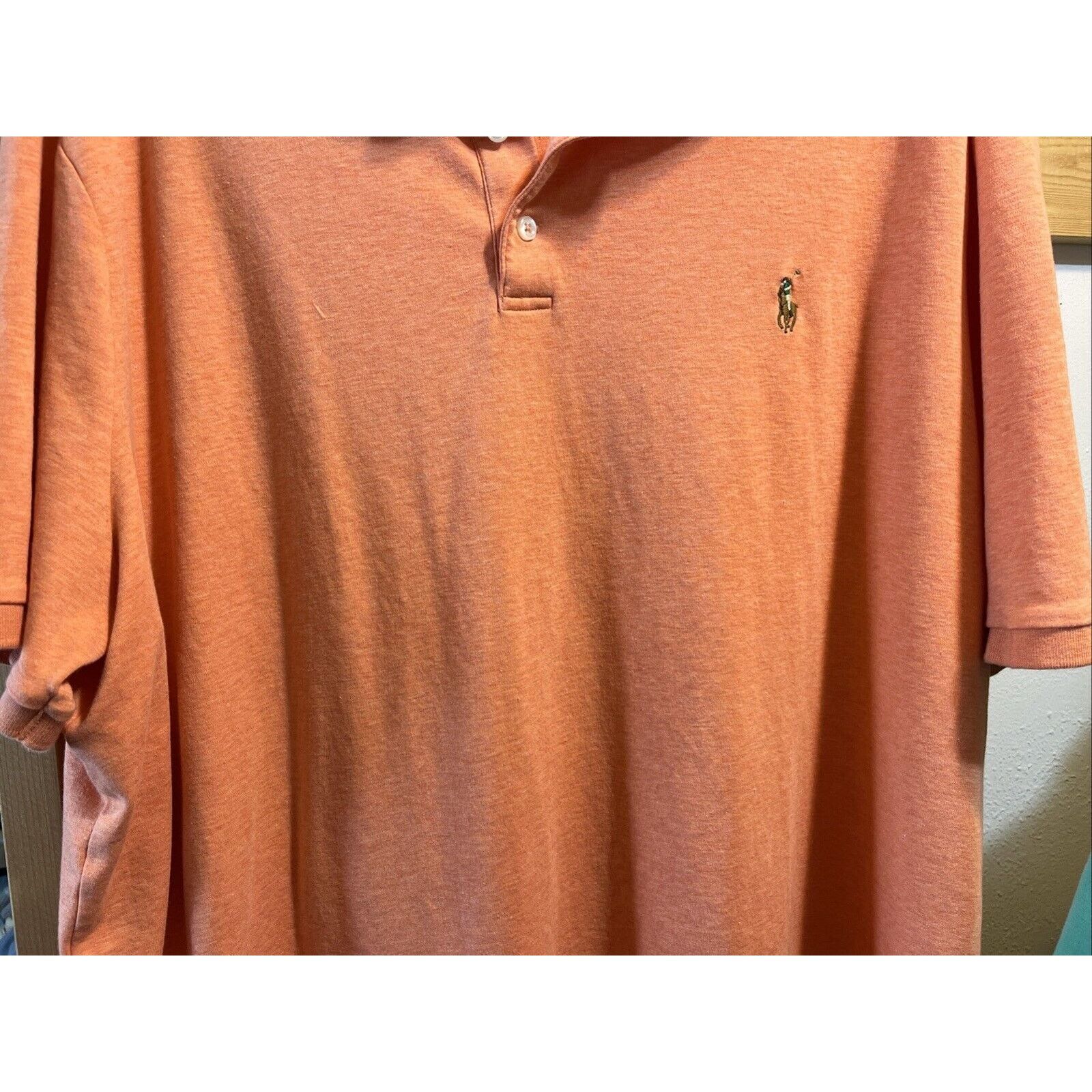 Polo Ralph Lauren Polo Ralph Lauren Men’s XXL Orange Button Cotton Polo Shirt Size US XXL / EU 58 / 5 - 6 Thumbnail