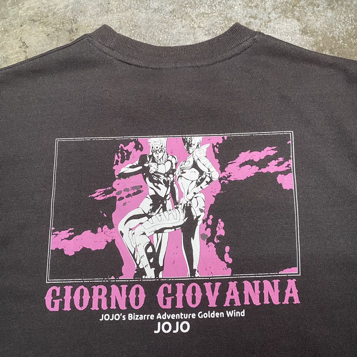 Anime JoJo Golden Wind Giorno Giovanna Anime T Shirt Size US L / EU 52-54 / 3 - 5 Thumbnail