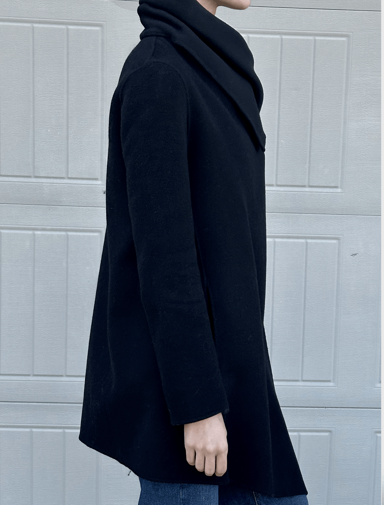 Allsaints ALLSAINTS Monument Eve Waterfall Coat Size S / US 4 / IT 40 - 5 Thumbnail