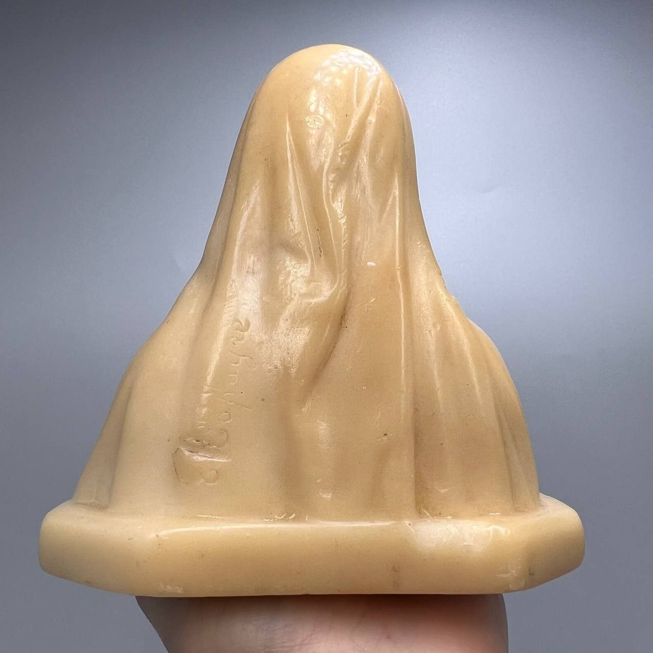 Vintage Vintage Christian Figurine Wax Bust Lady of Lourdesas Italy Size ONE SIZE - 8 Thumbnail