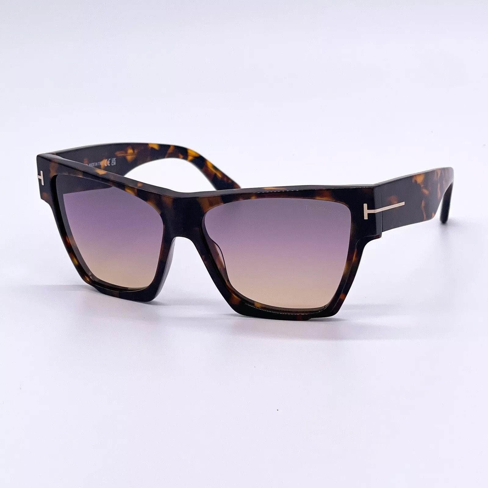 TOM FORD DOVE FT0942 55B Sunglasses Colored Havana Frame Gradient Lenses NWT TOM FORD DOVE FT0942 - 55B Sunglasses main image 4