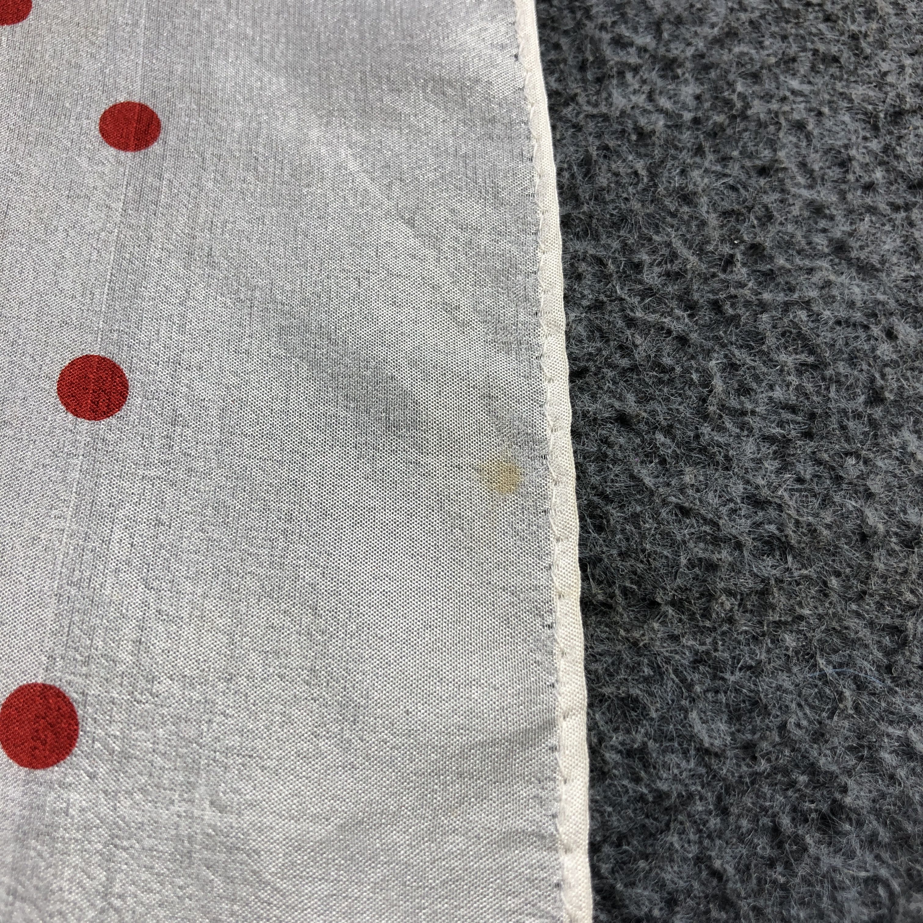 Japanese Brand Elle Polkadots Silk Scarf M1113 Size ONE SIZE - 6 Thumbnail