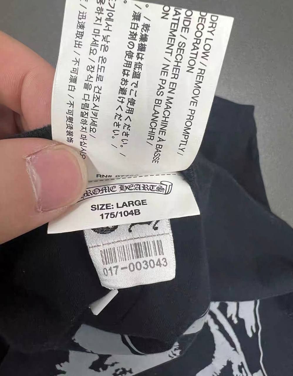 Chrome Hearts Chrome Hearts skull print t-shirt Size US L / EU 52-54 / 3 - 4 Thumbnail
