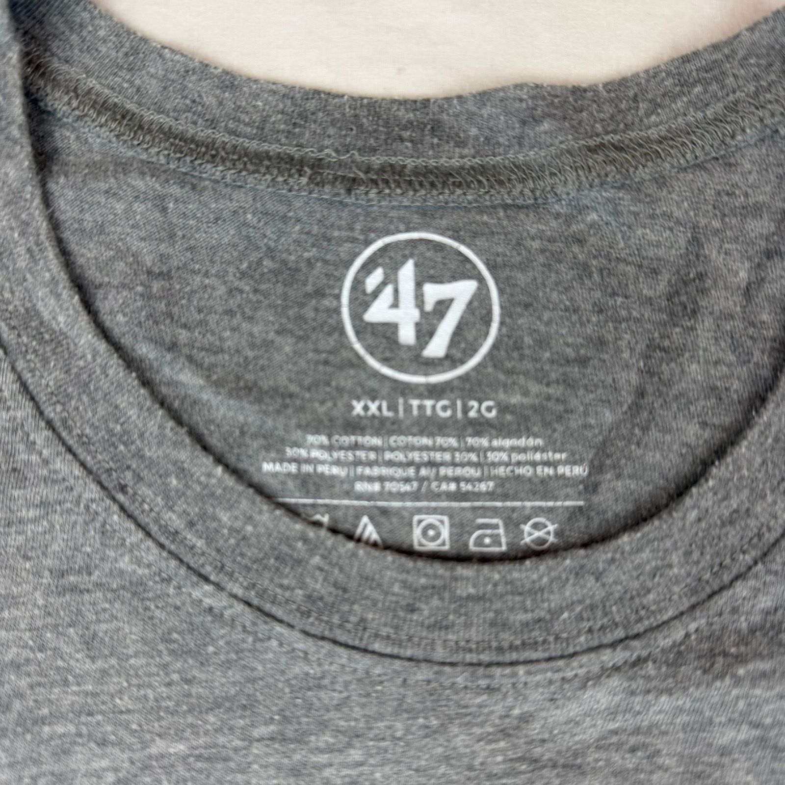 47 Brand '47 Brand SF Giants The Bay Gray T-Shirt XXL Size US XXL / EU 58 / 5 - 3 Thumbnail