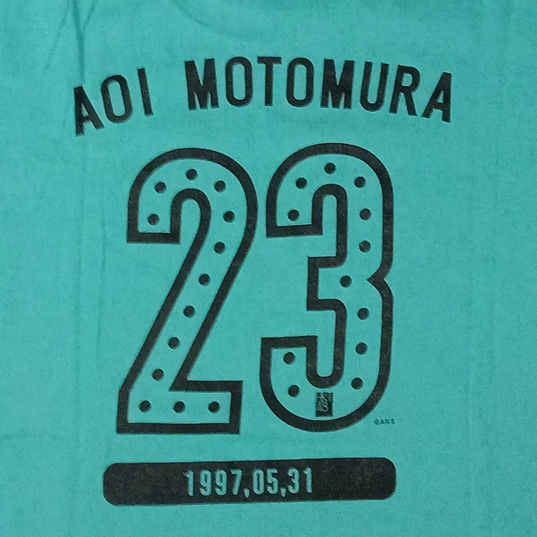 Japanese Brand T-shirt HKT48 Motomura Aoi 23th Birthday Size US L / EU 52-54 / 3 - 4 Thumbnail