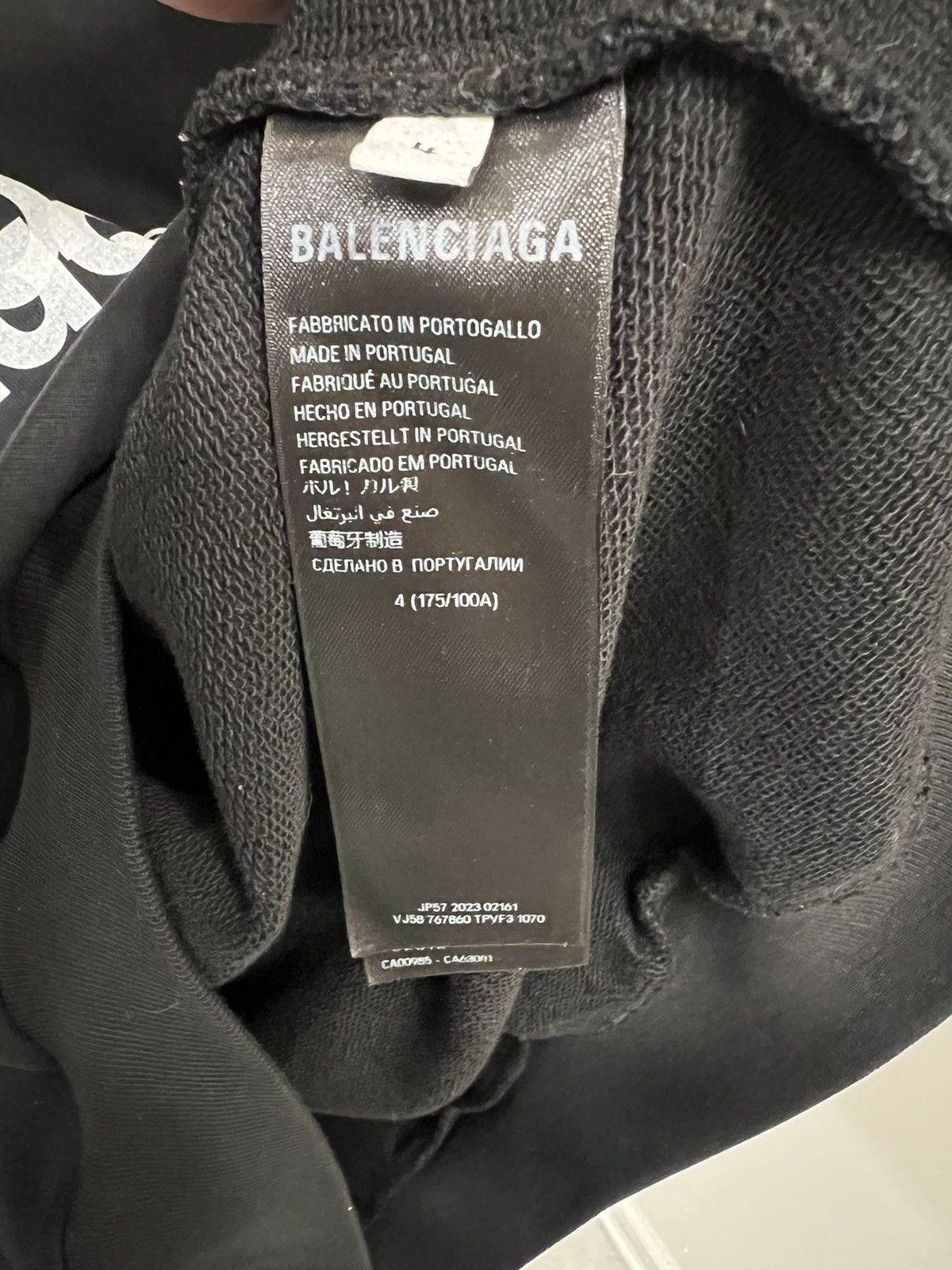Balenciaga Double Vision Balenciaga Crewneck Sweatshirt Size US XL / EU 56 / 4 - 9 Thumbnail