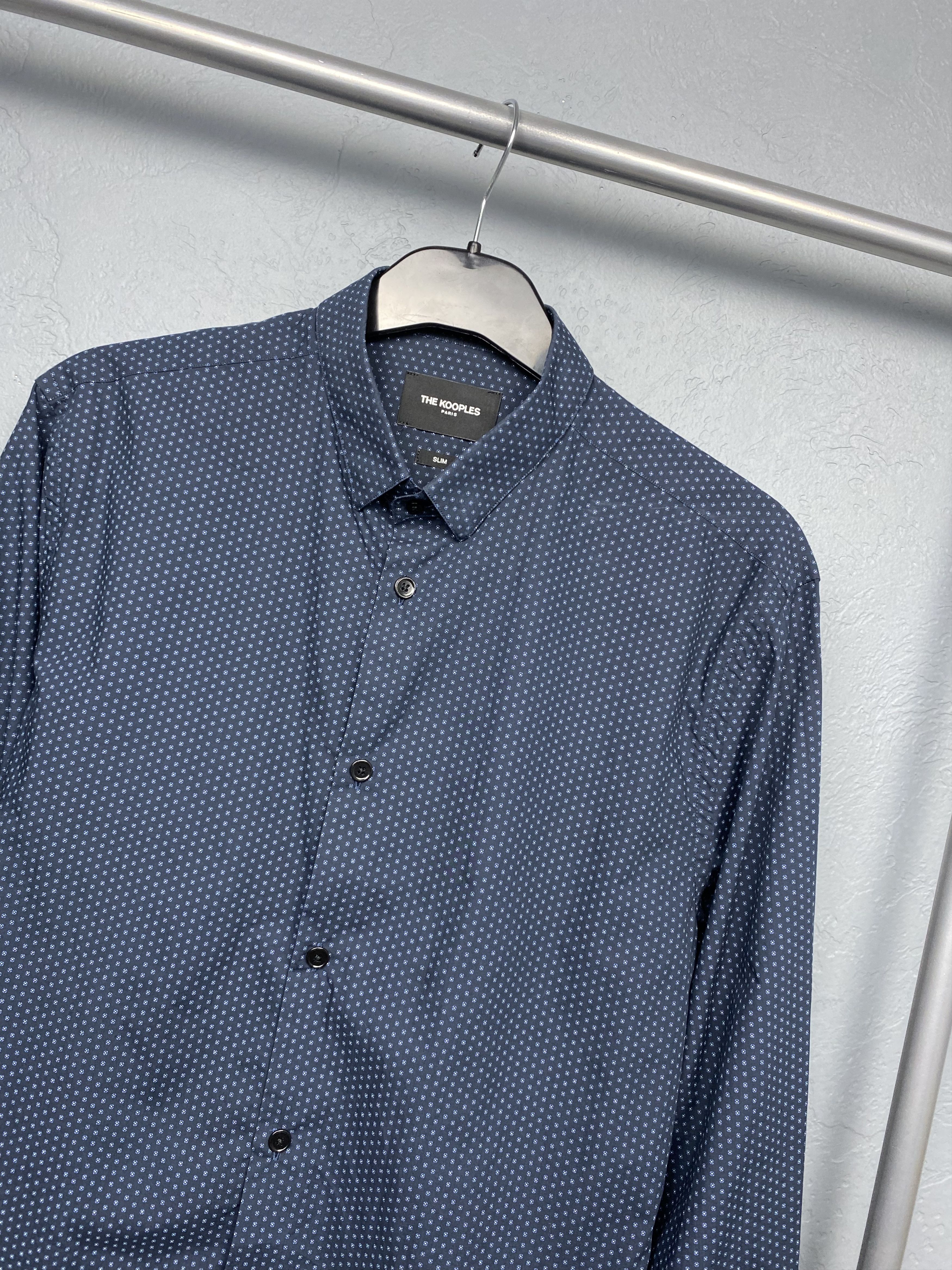 The Kooples The Kooples Mens Long Sleeve Shirt Size US M / EU 48-50 / 2 - 2 Thumbnail