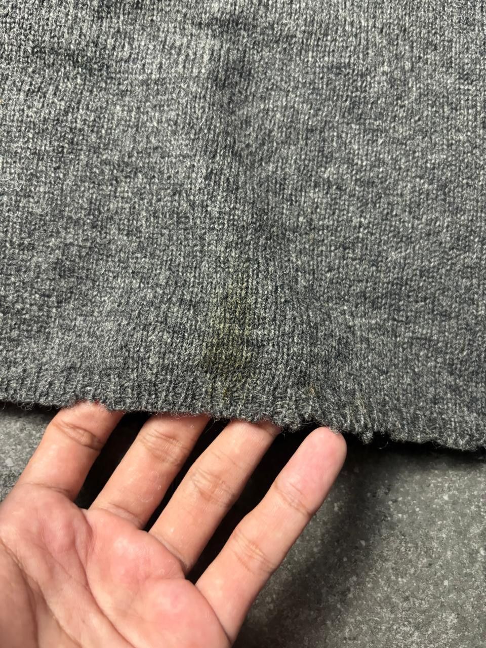Tricot Comme des Garcons 1990s Tricot Comme Des Garcons Distressed Midi Skirt Size 30" / US 8 / IT 44 - 6 Thumbnail
