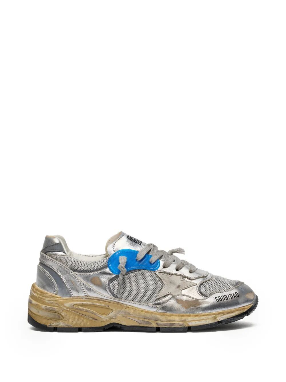 Golden Goose "RUNNING DAD" NEW NET AND LAMINATED UPPER LEATHER STAR LAMINATED SPUR DISTRESSED Size US 6 / IT 36 - 1 Thumbnail