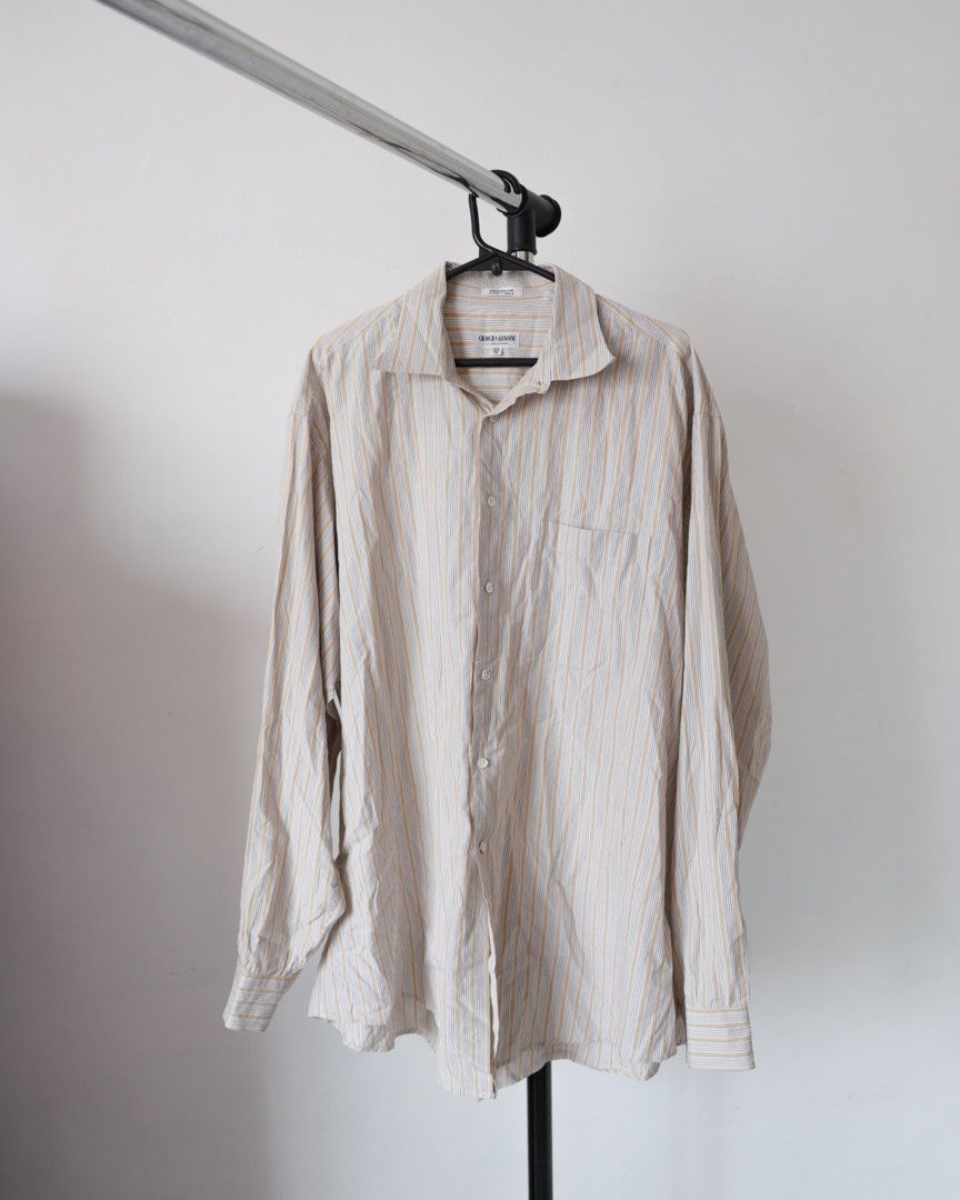 Vintage Giorgio Armani Shirt | Grailed