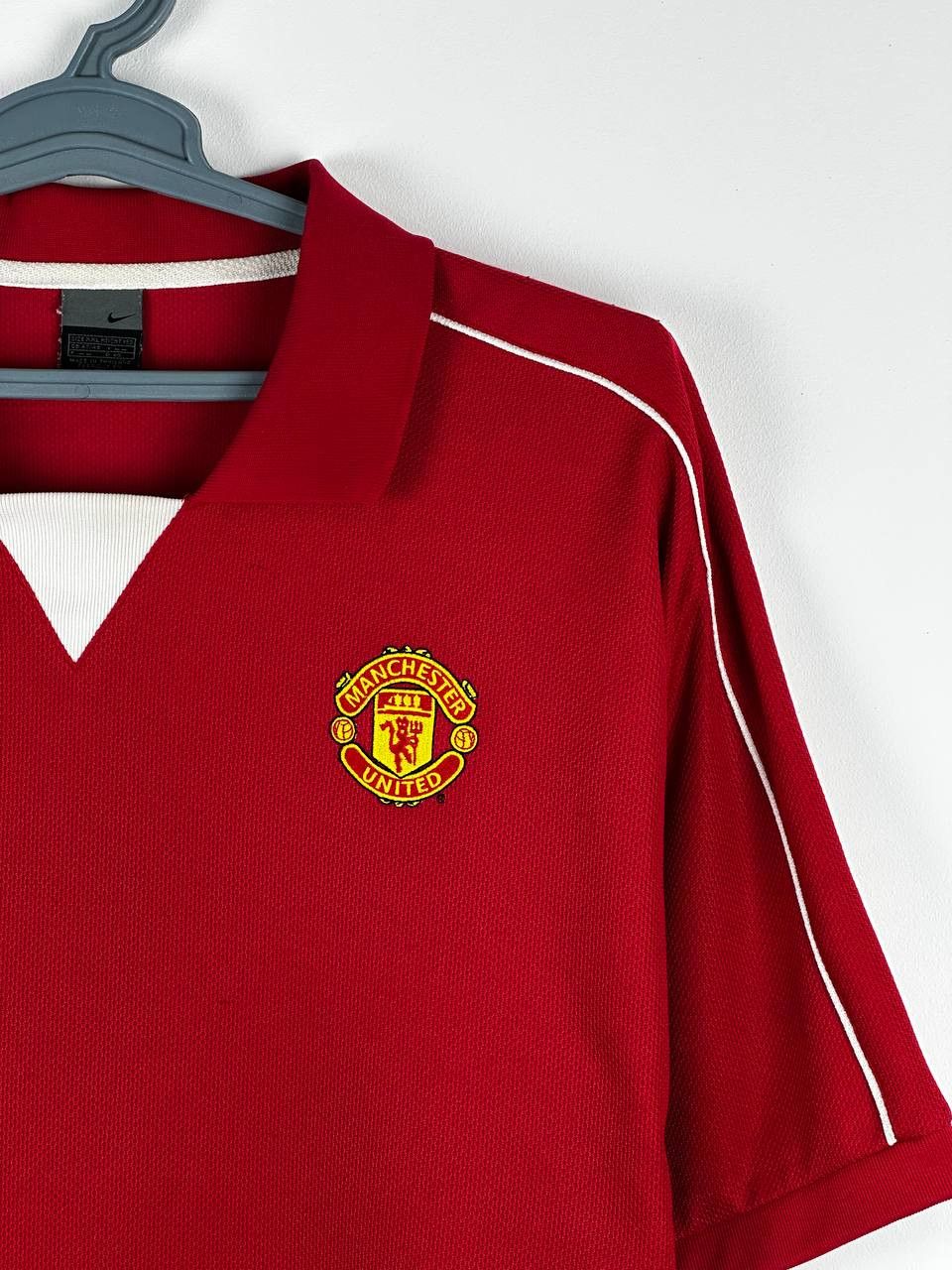 Nike × Vintage Vintage Nike Manchester United 2002 Vodafone Soccer Jersey Size US XXL / EU 58 / 5 - 4 Thumbnail
