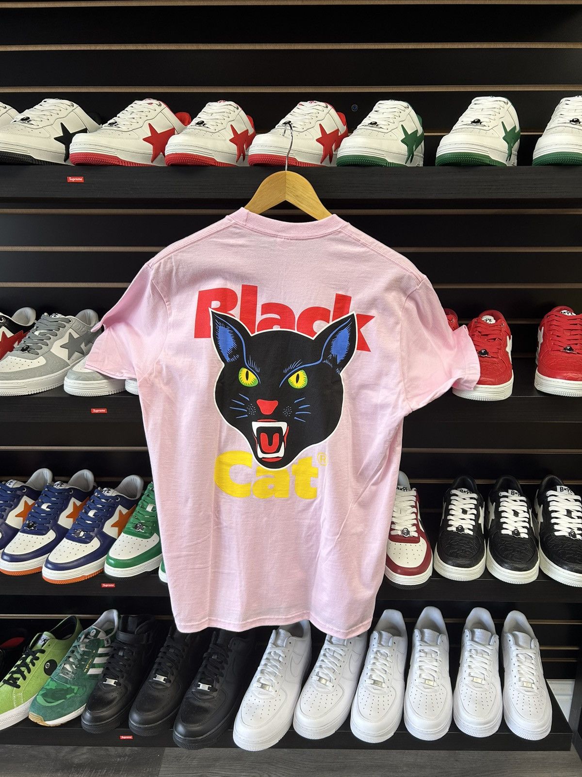 Supreme Supreme “Black Cat” T-shirt Size US M / EU 48-50 / 2 - 2 Thumbnail
